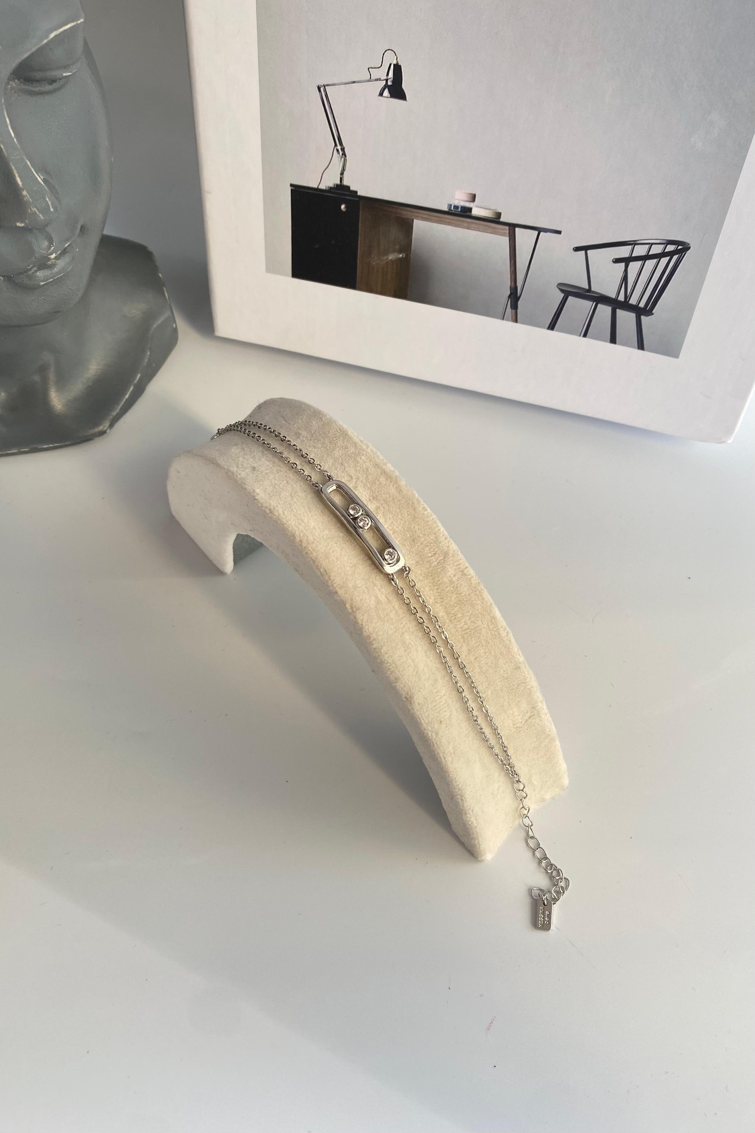 ÇİFT ZİNCİRLİ MES BİLEZİK