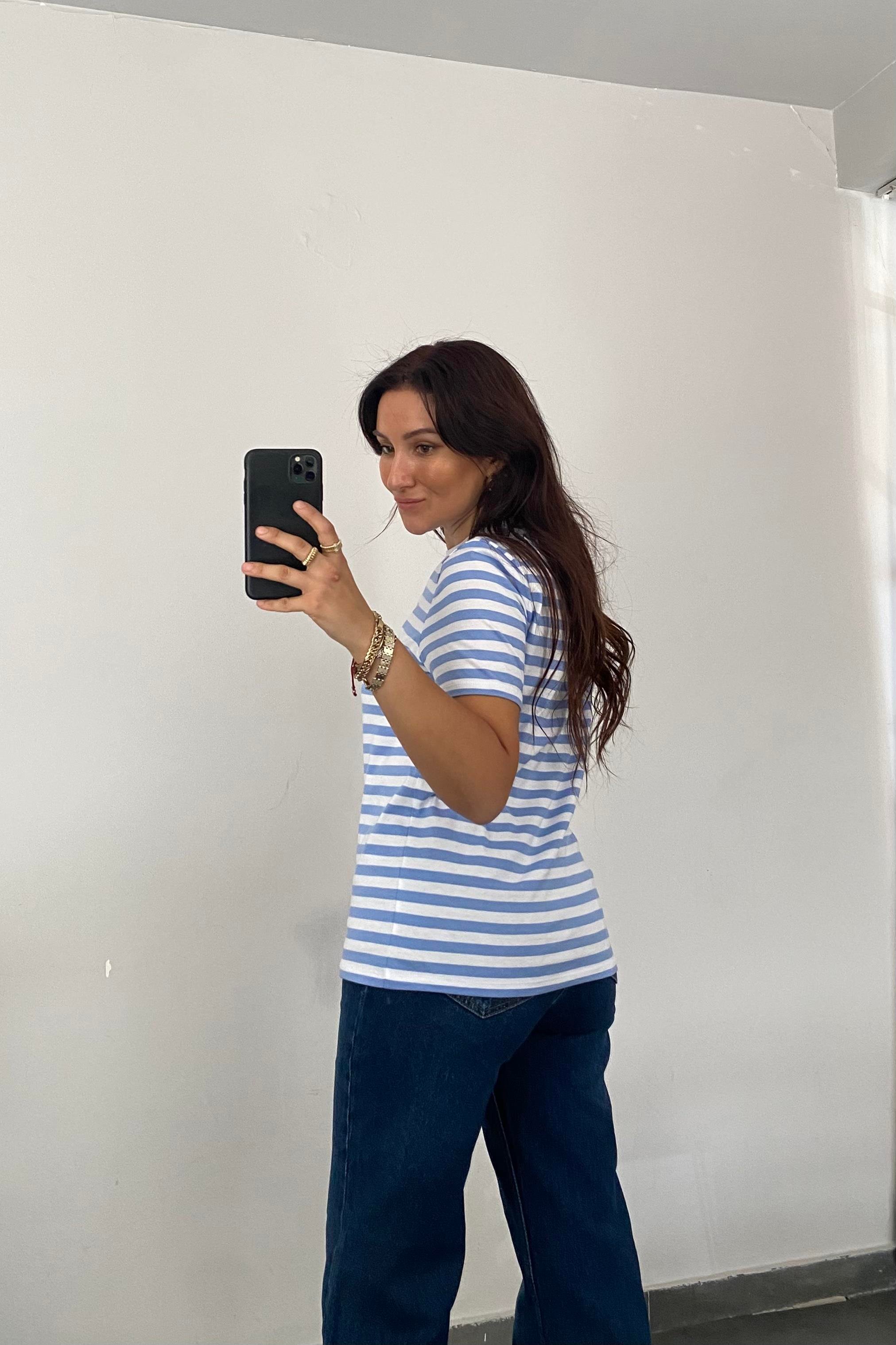 ÇİZGİLİ BASIC T-SHIRT