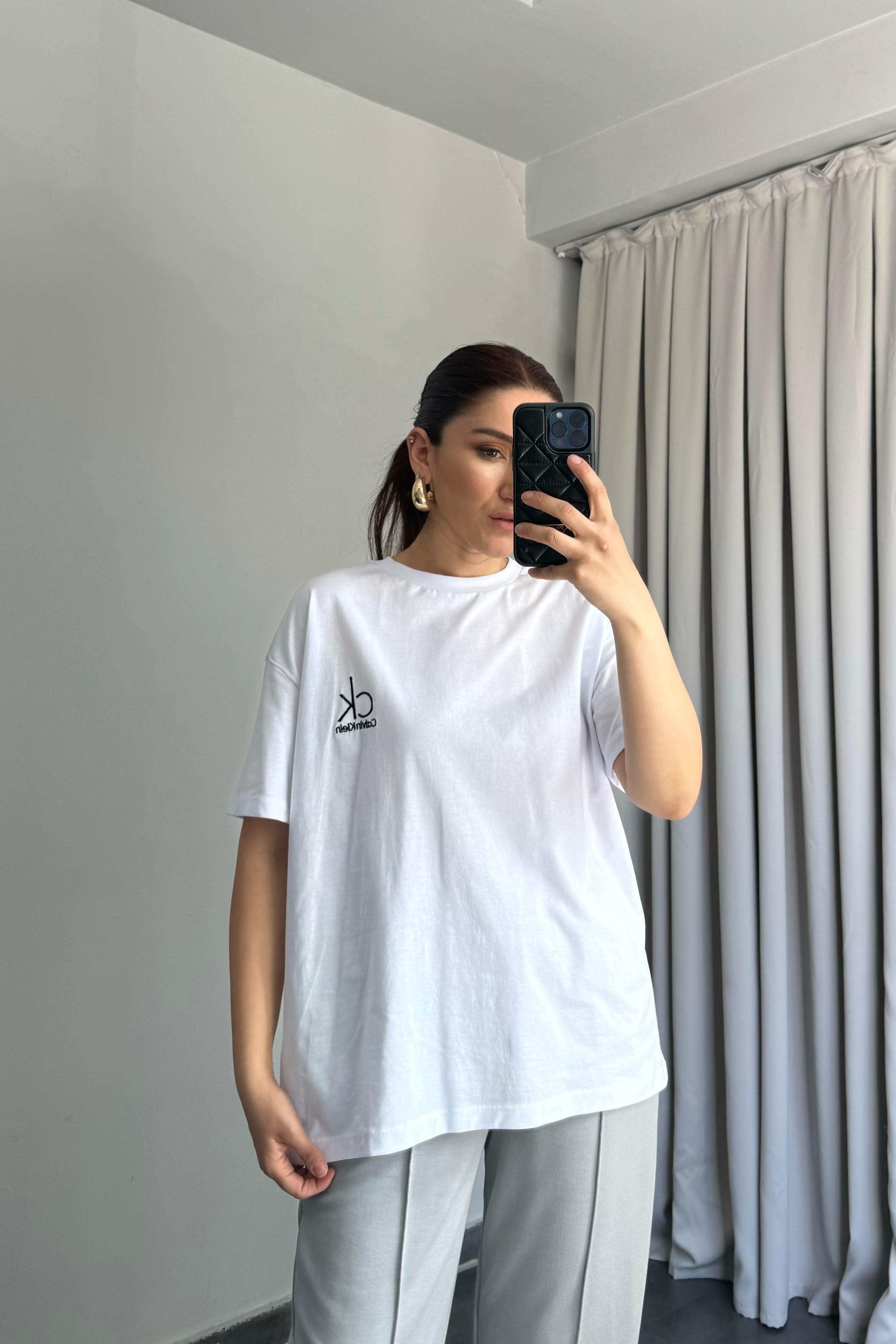 CK İŞLEMELİ BASIC T-SHIRT
