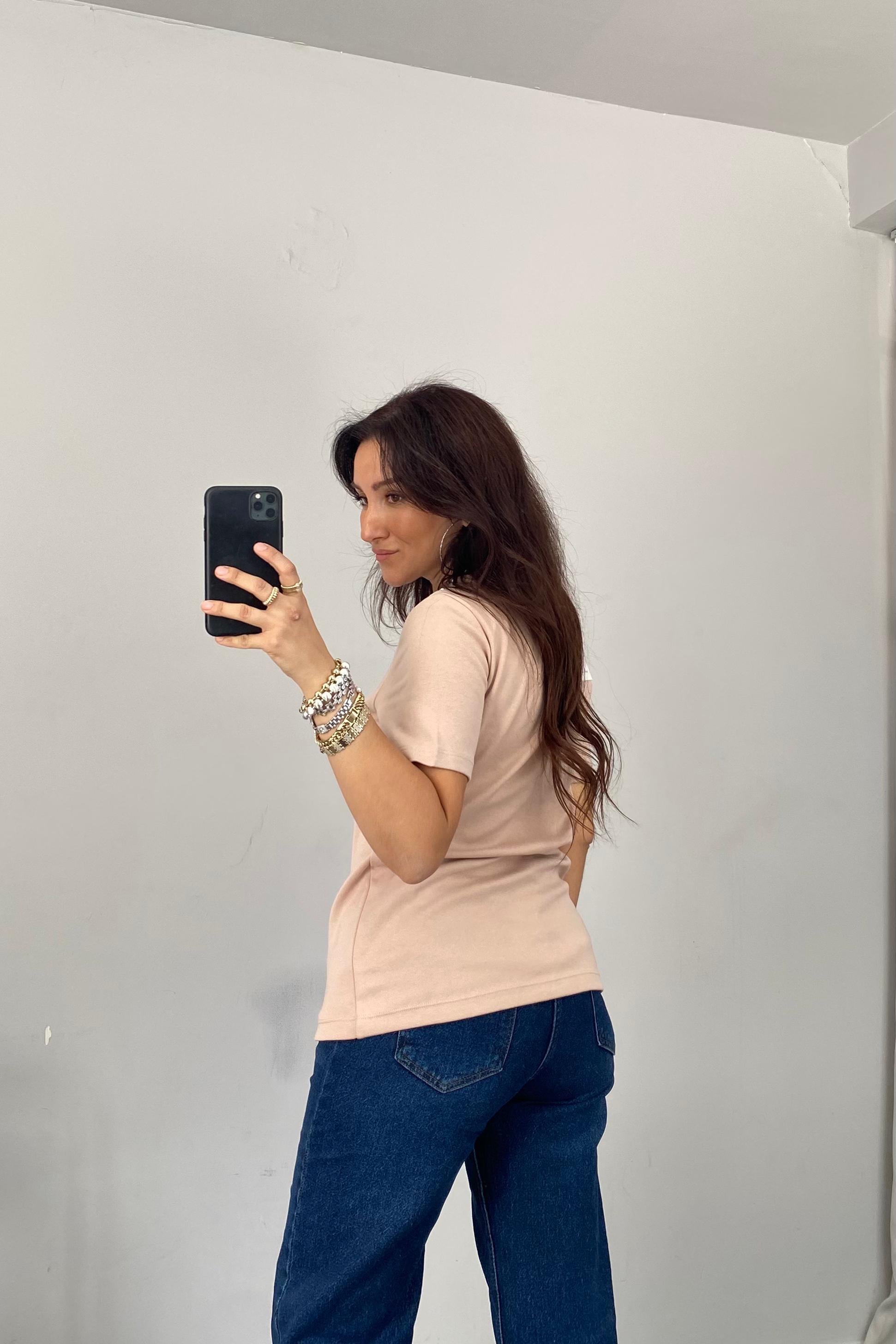 COS TOK KUMAŞ BASIC T-SHIRT