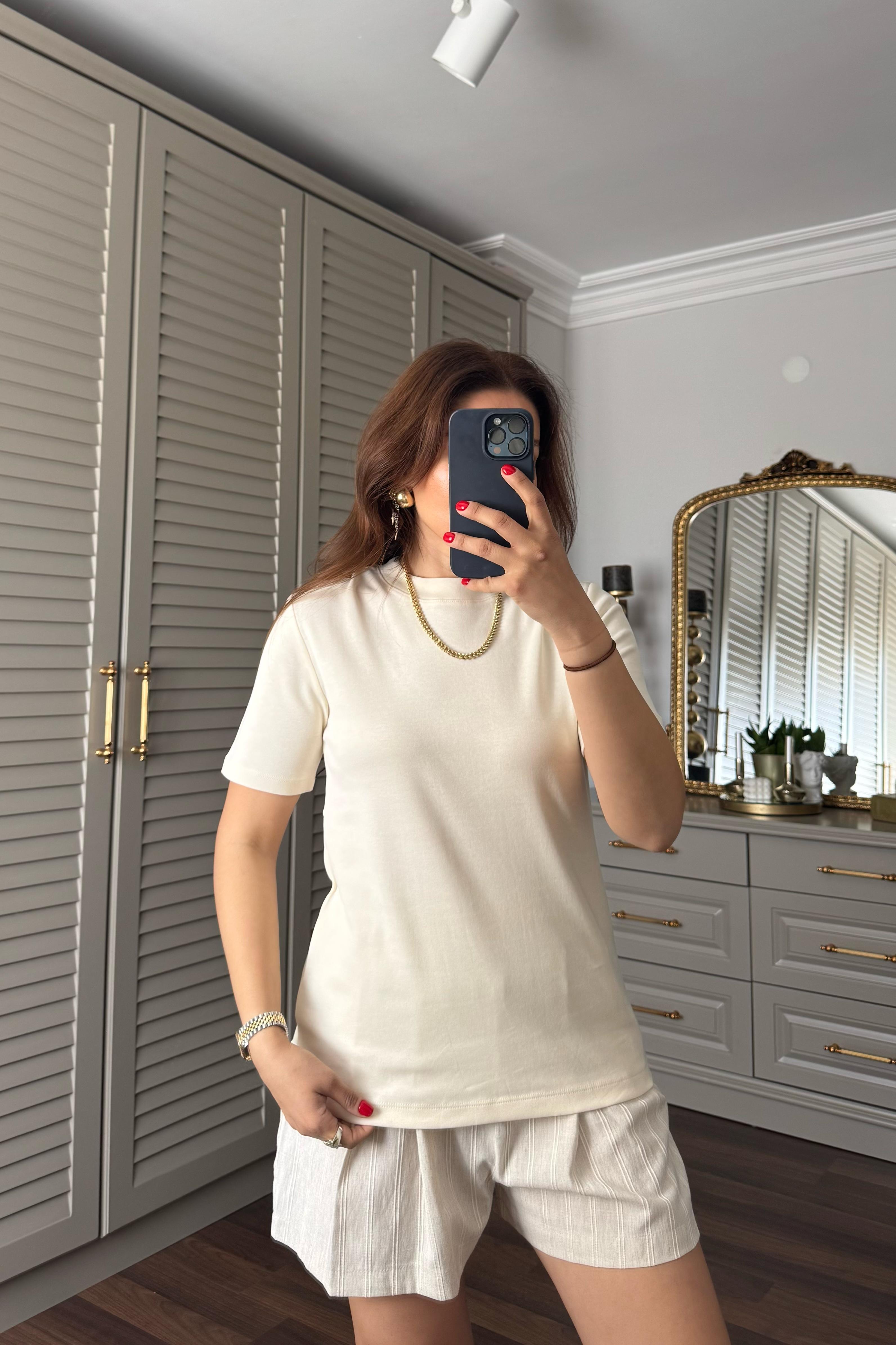 COS TOK KUMAŞ BASIC T-SHIRT