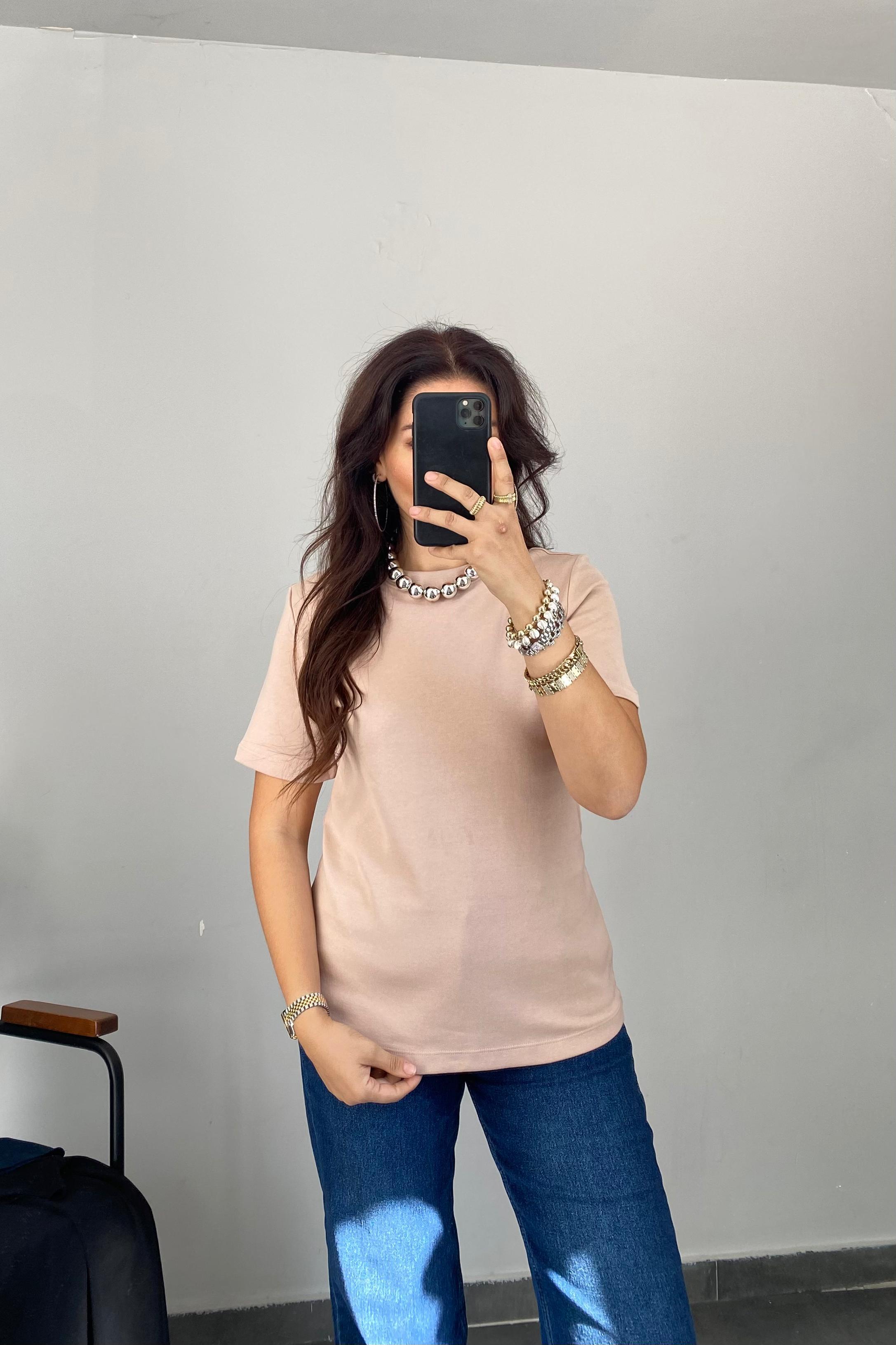 COS TOK KUMAŞ BASIC T-SHIRT