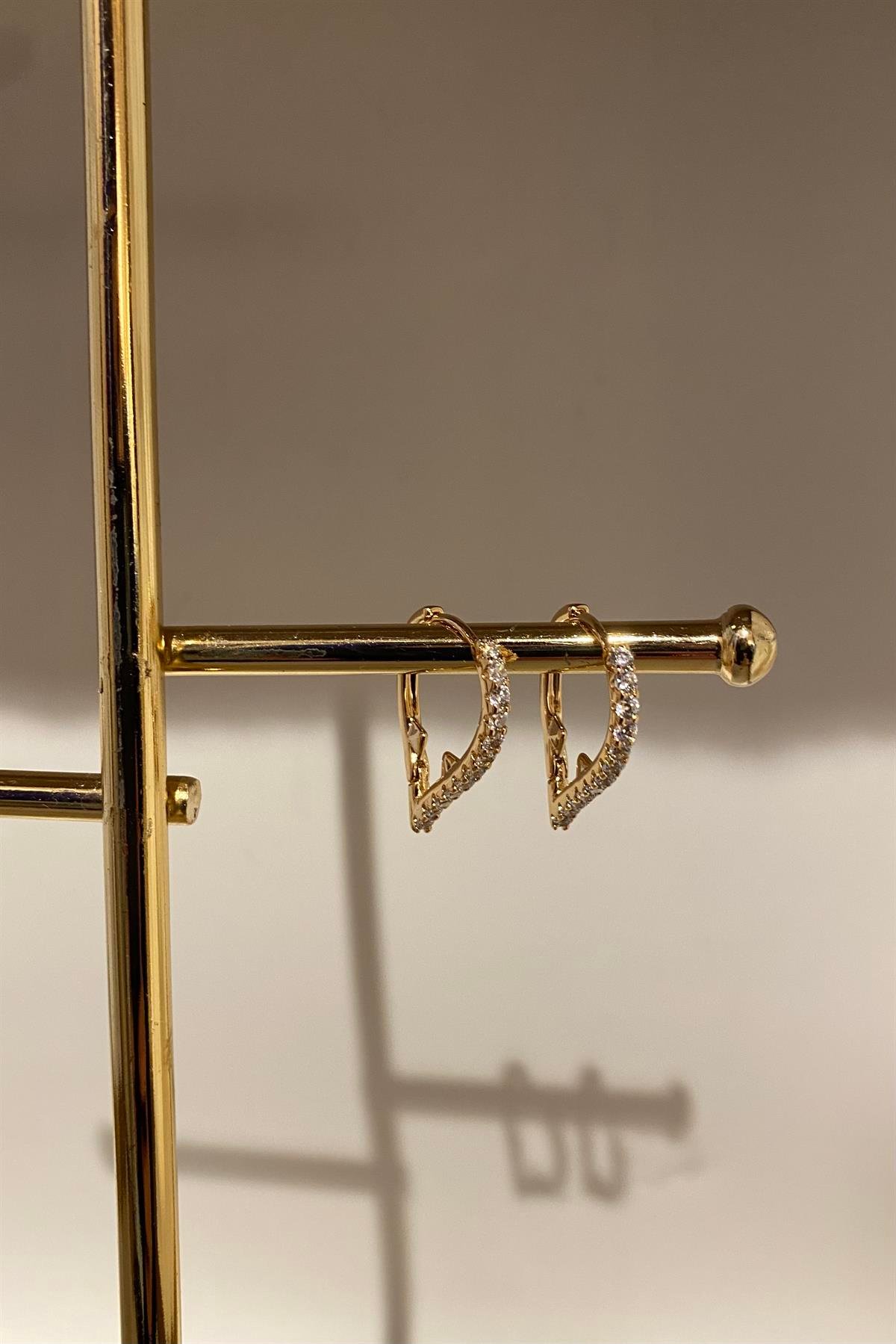 DAMLA MODEL HALKA KÜPE 2,2cm