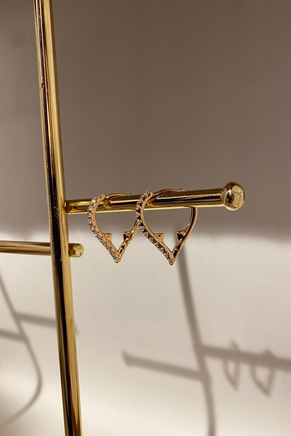DAMLA MODEL HALKA KÜPE 2,2cm