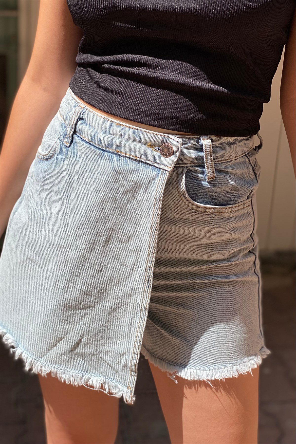 DENİM ŞORT ETEK/50314