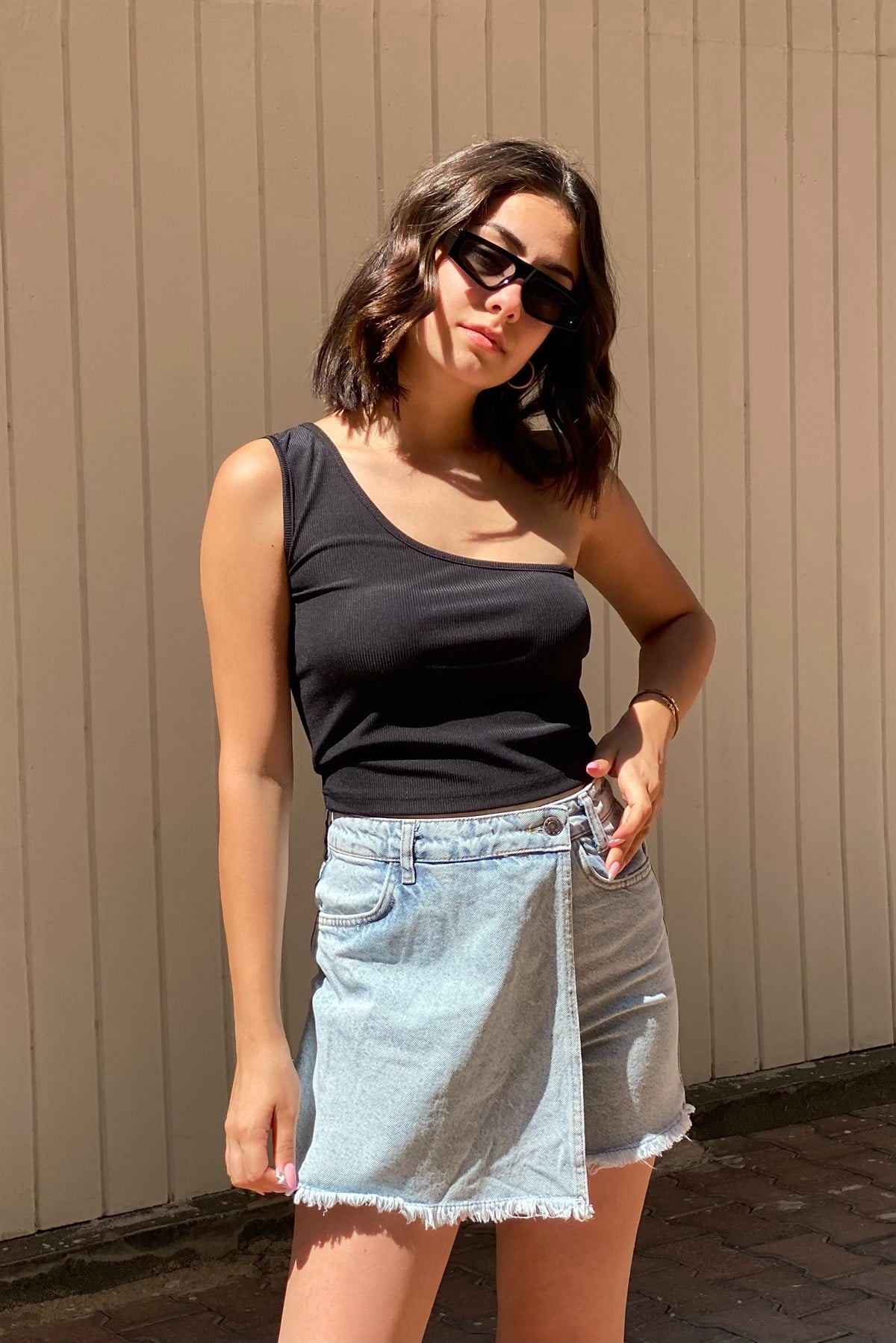 DENİM ŞORT ETEK/50314