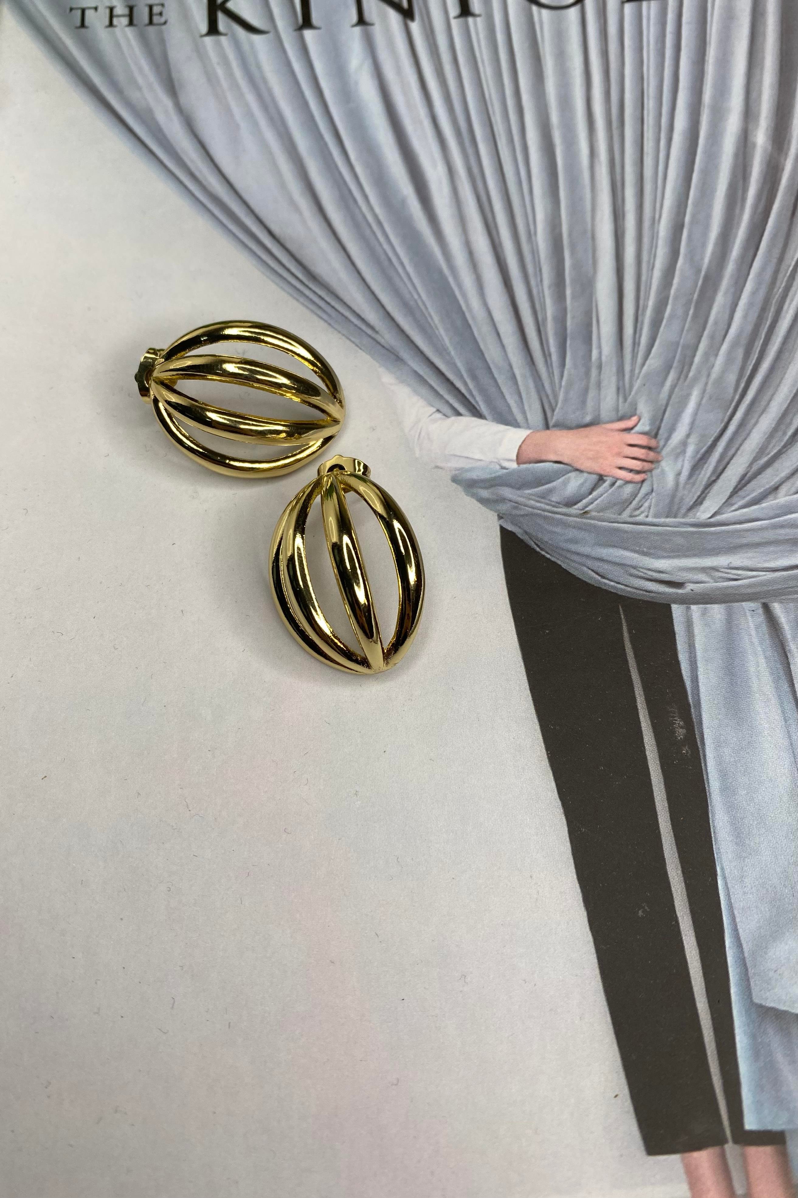 DÖRT ŞERİT KAFES KÜPE