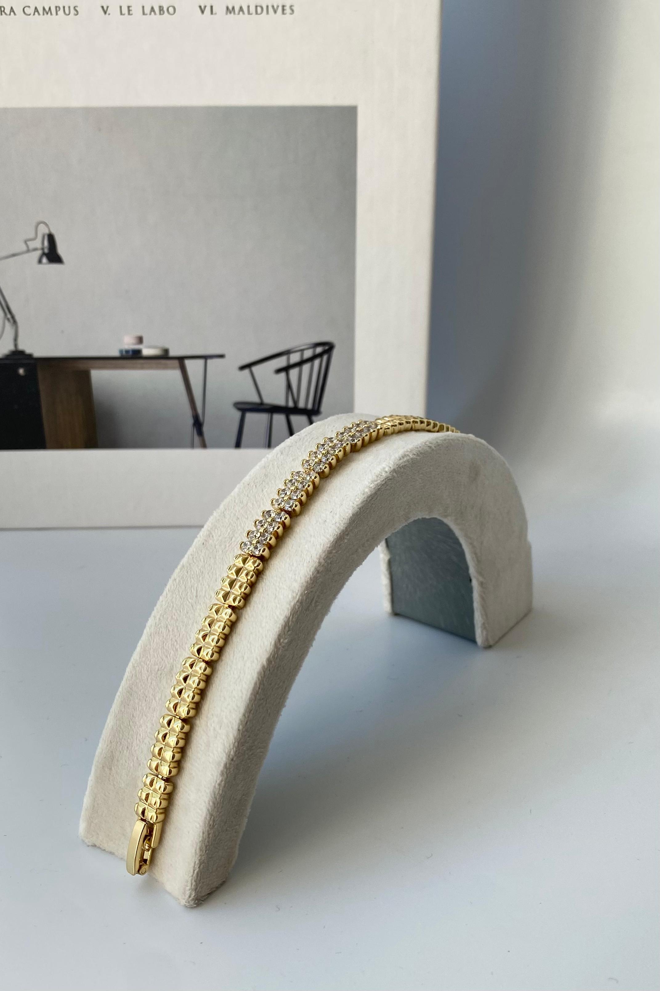 EZME İZLİ TAŞLI BİLEZİK