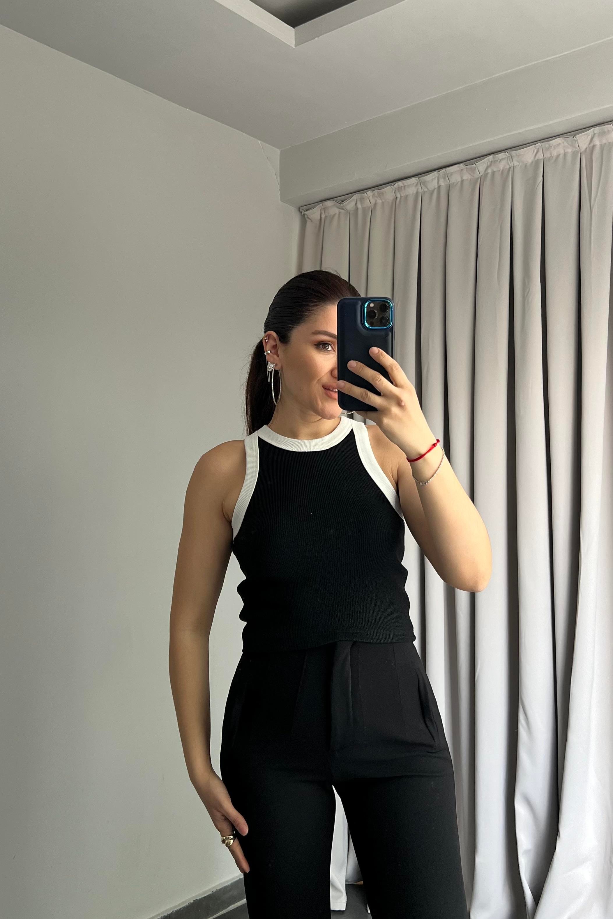 FİTİLLİ HALTER YAKA ATLET