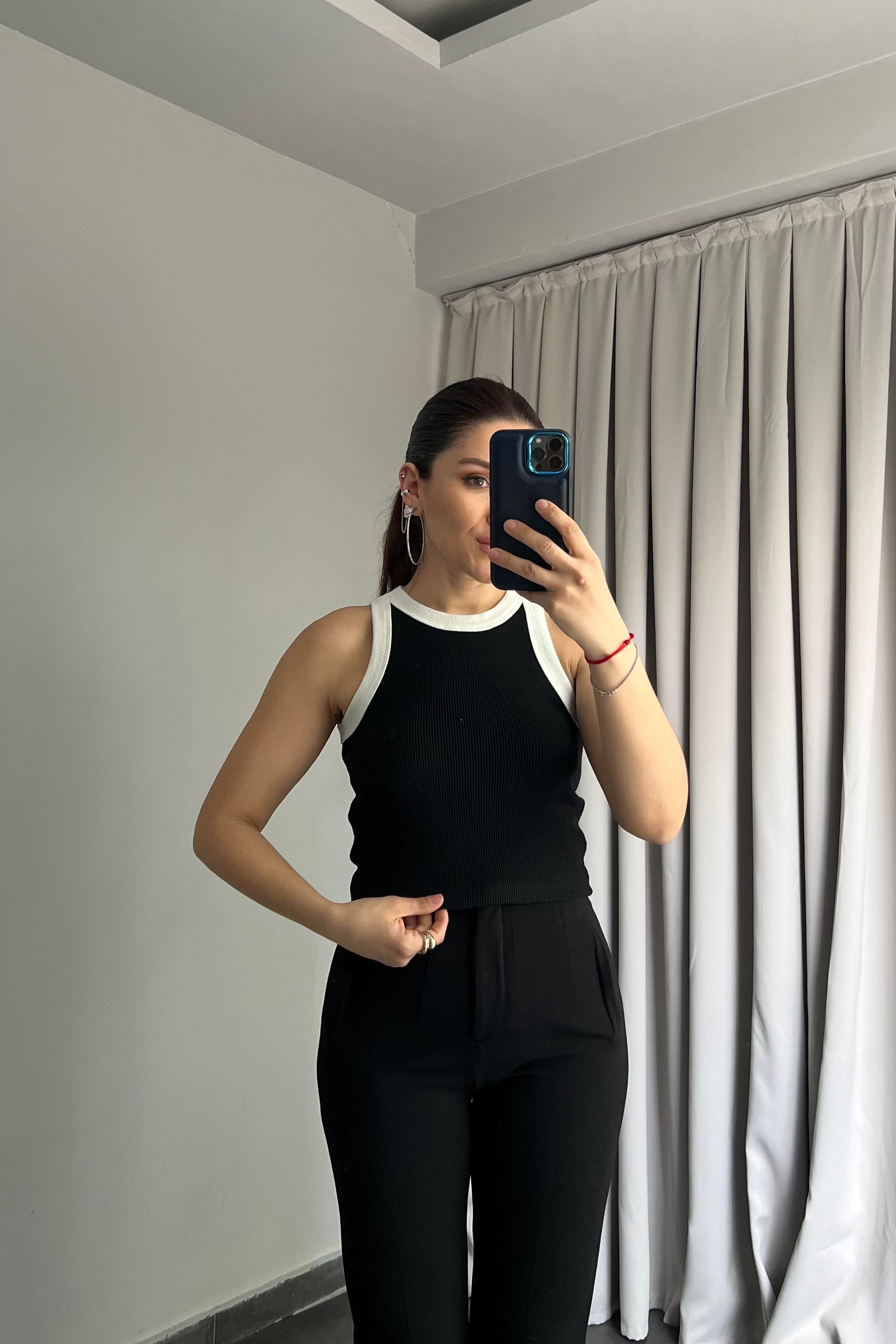 FİTİLLİ HALTER YAKA ATLET