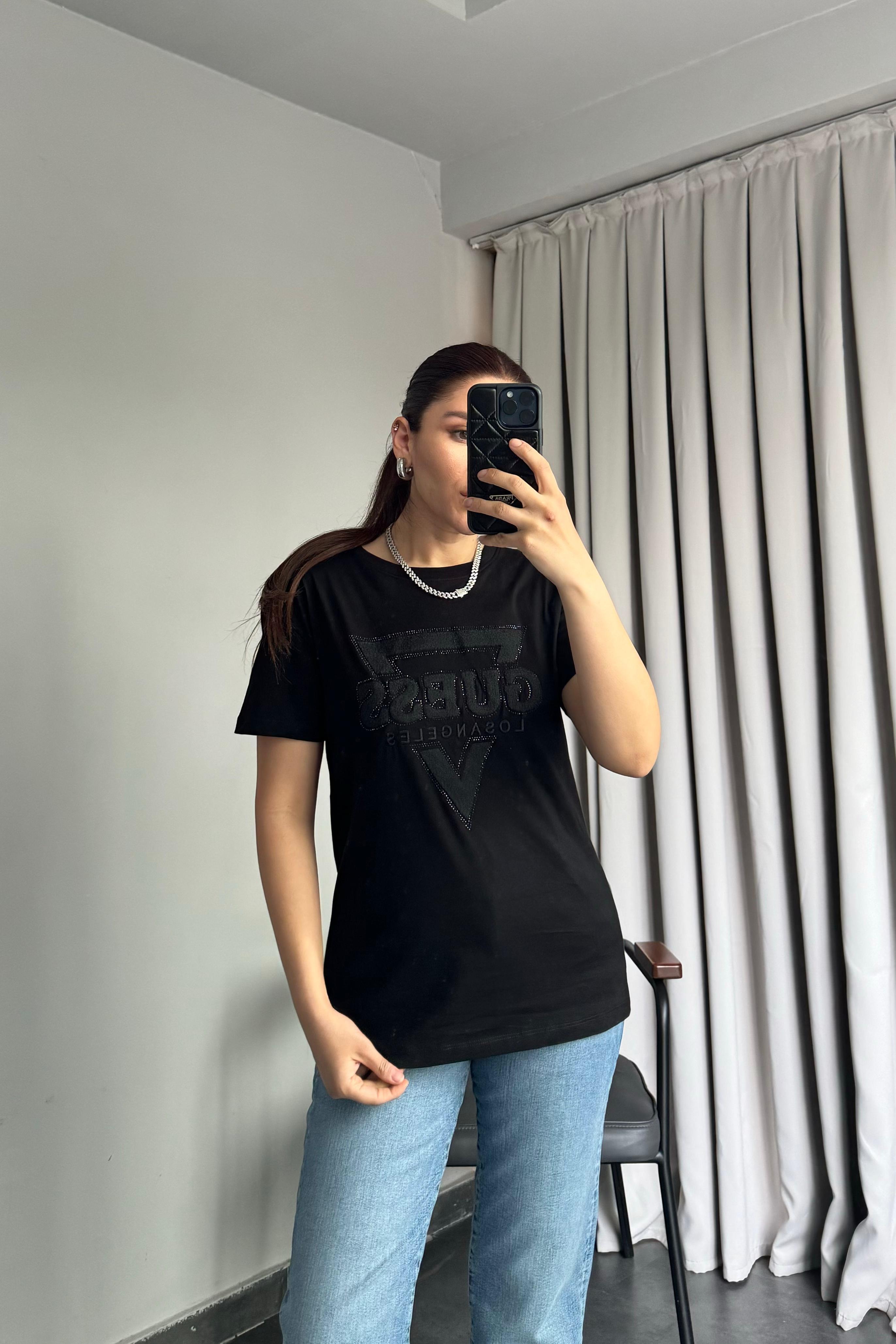 GUES BASKILI BASIC T-SHIRT /4546