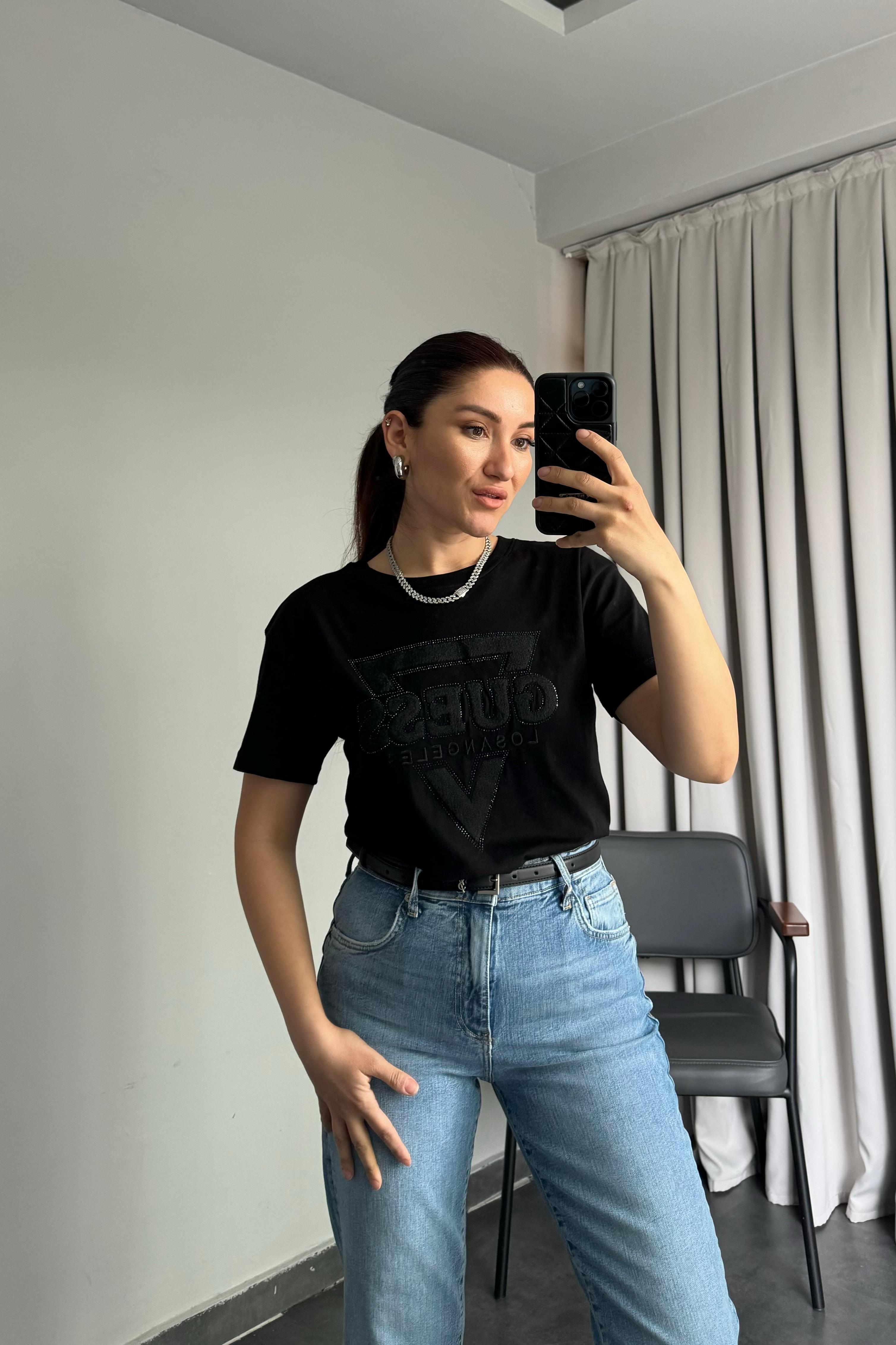 GUES BASKILI BASIC T-SHIRT /4546