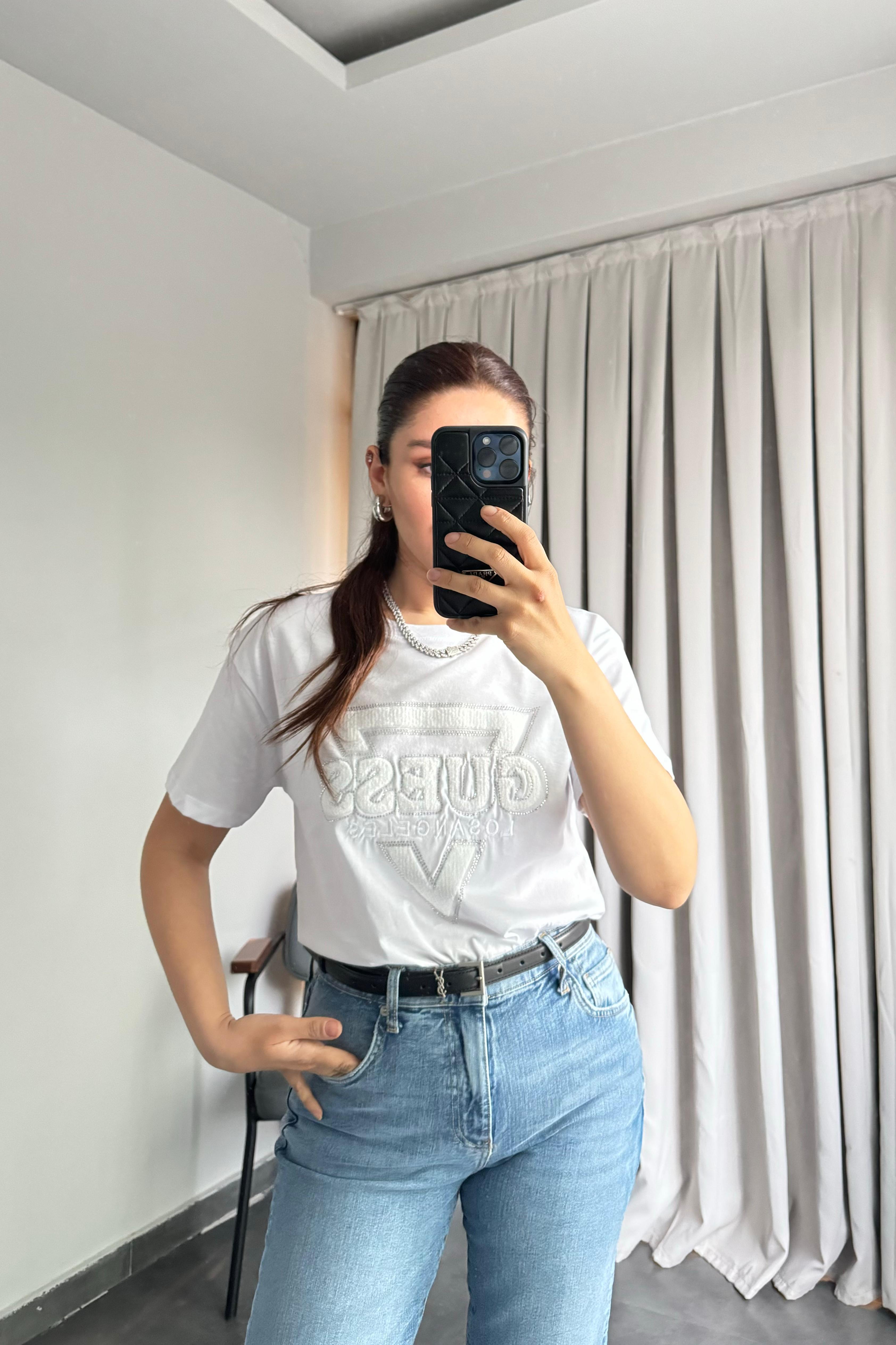 GUES BASKILI BASIC T-SHIRT /4546