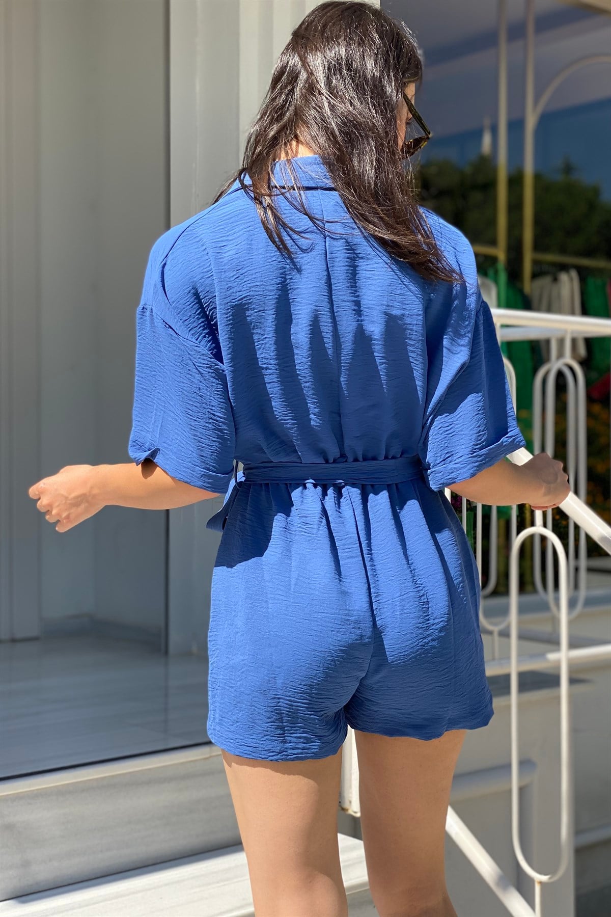 HAKİM YAKA BELİ LASTİKLİ TULUM/1025