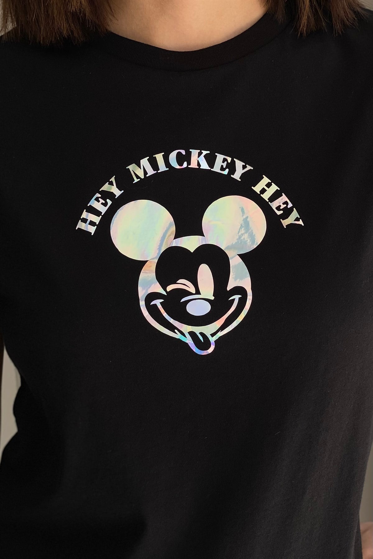 HEY MICKEY HEY BASKILI T-SHIRT