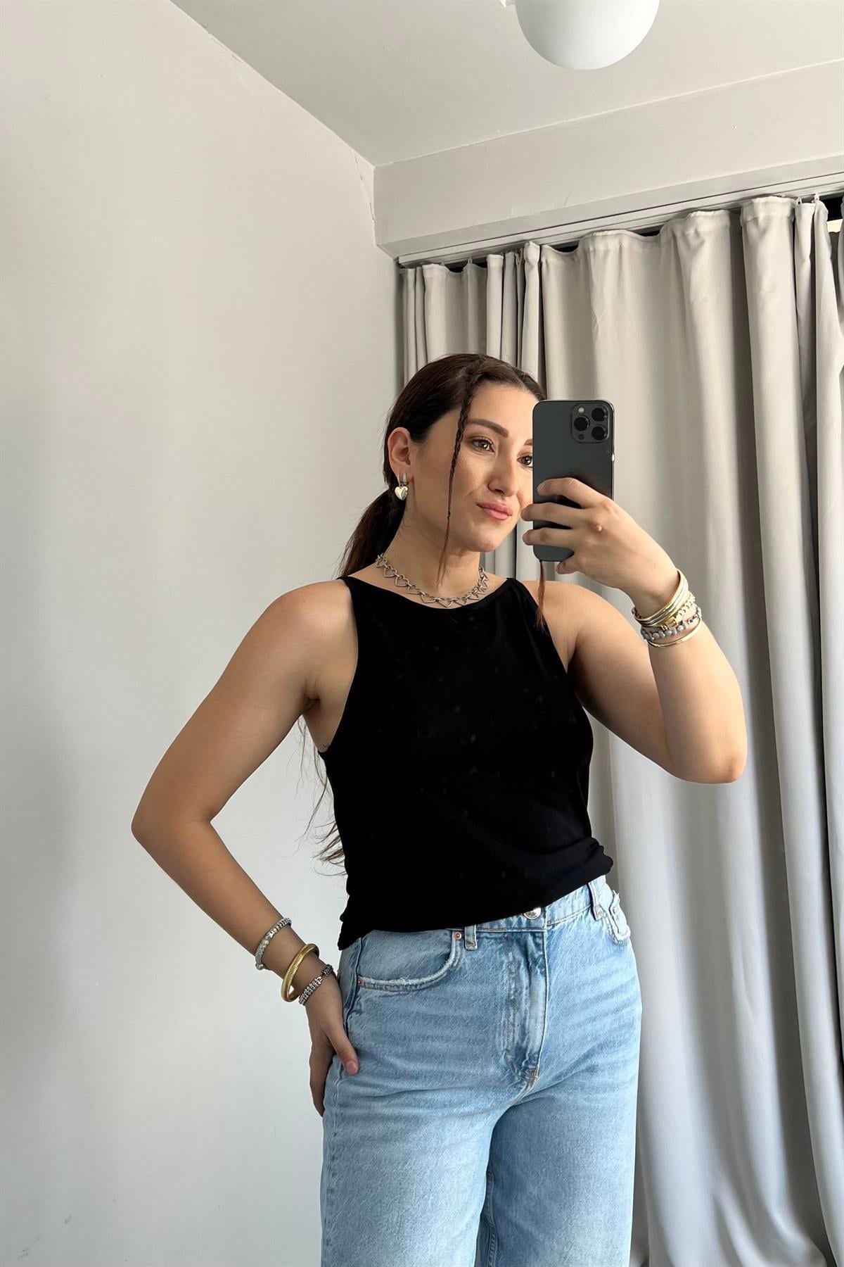 İP ASKILI PENYE HALTER ATLET