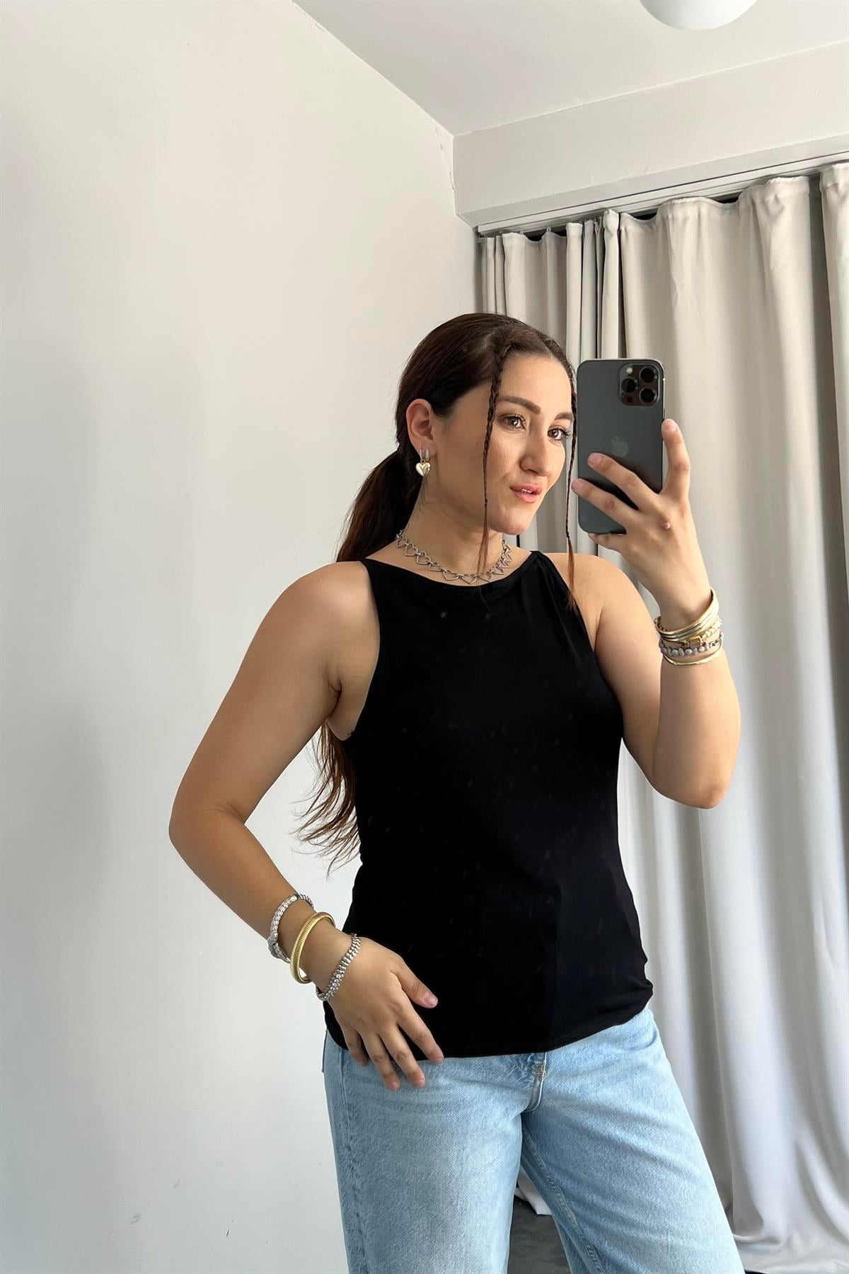 İP ASKILI PENYE HALTER ATLET
