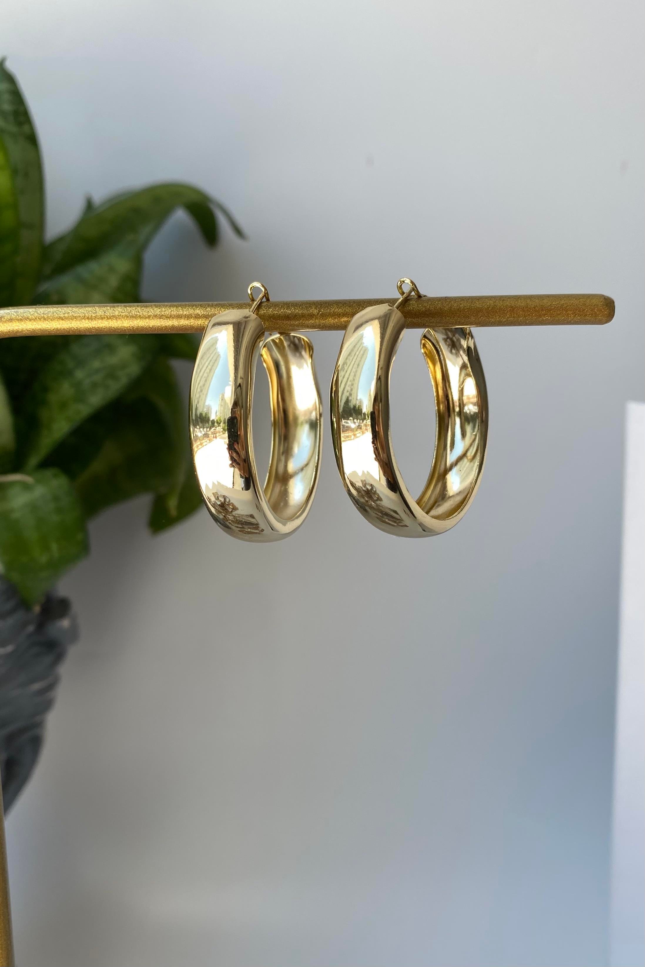 KALIN BORU HALKA KÜPE 4CM