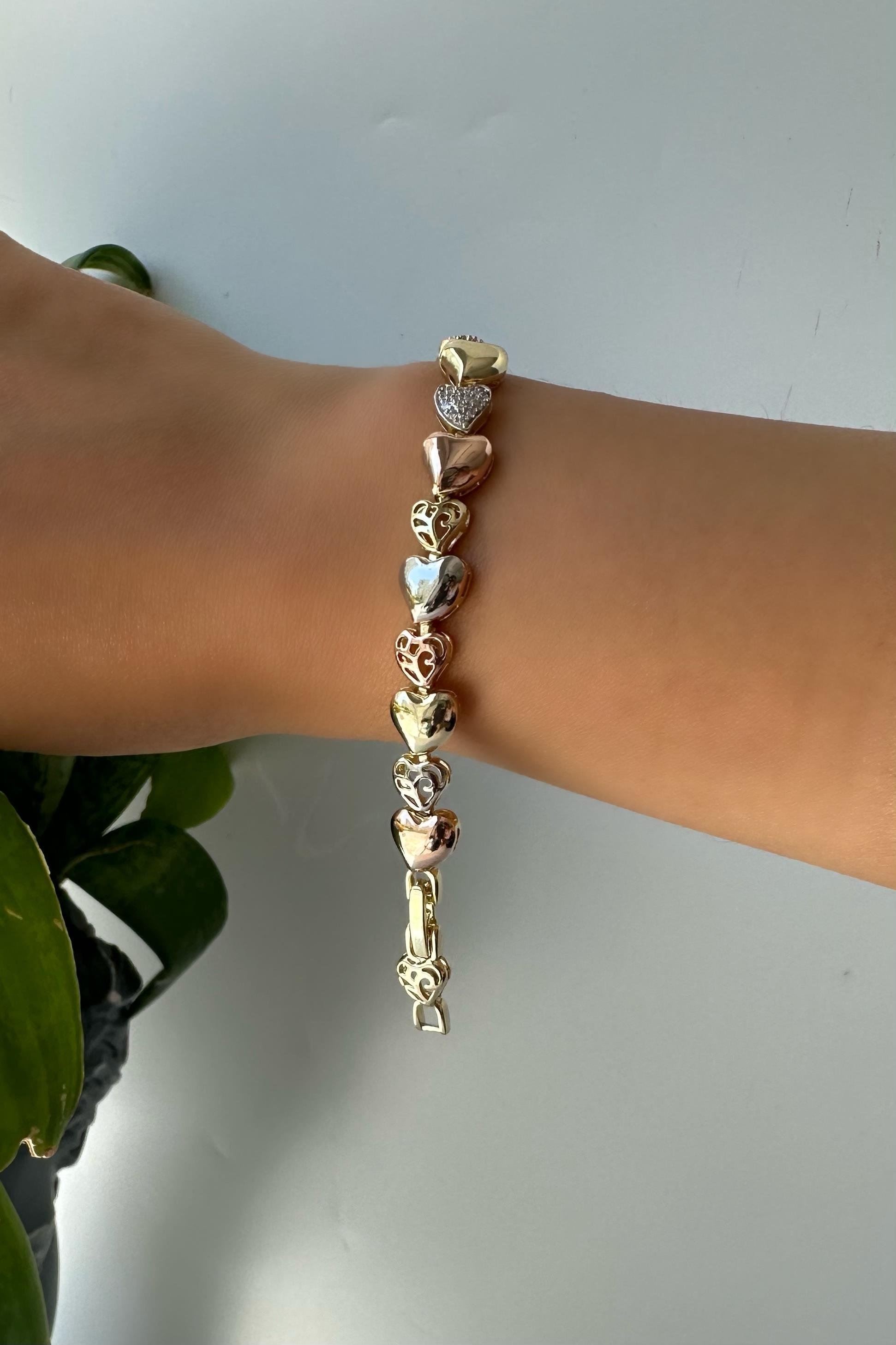 KALP SIRALI BİLEZİK