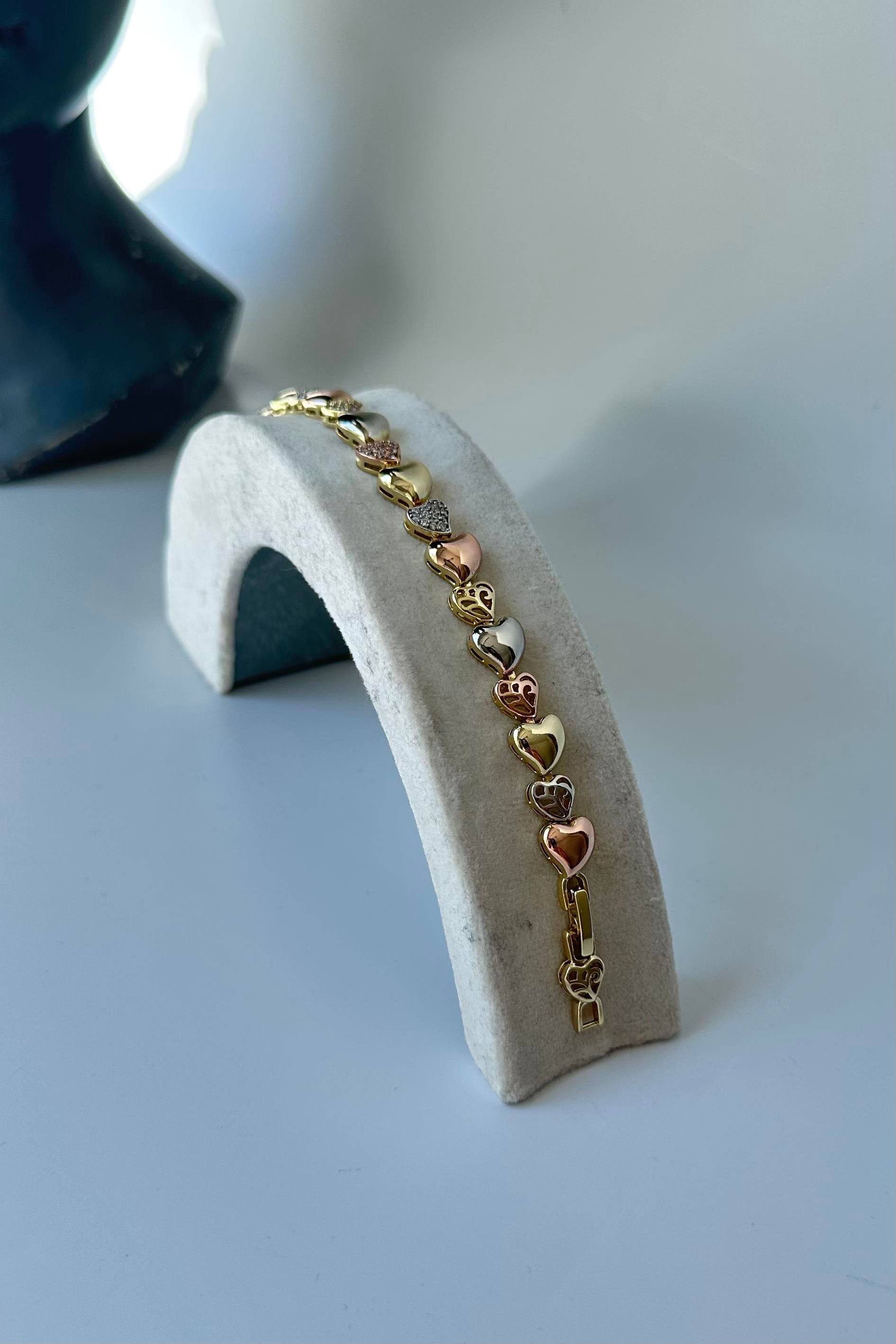 KALP SIRALI BİLEZİK