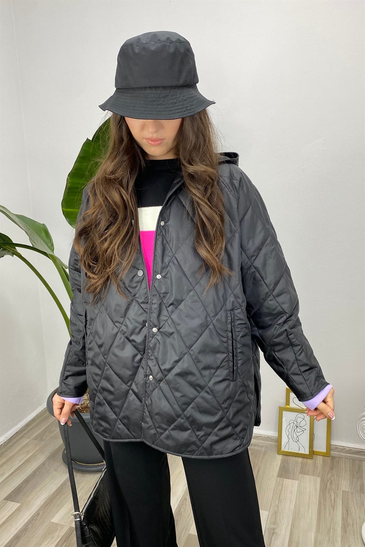 KAPİTONE KAPÜŞONLU MONT