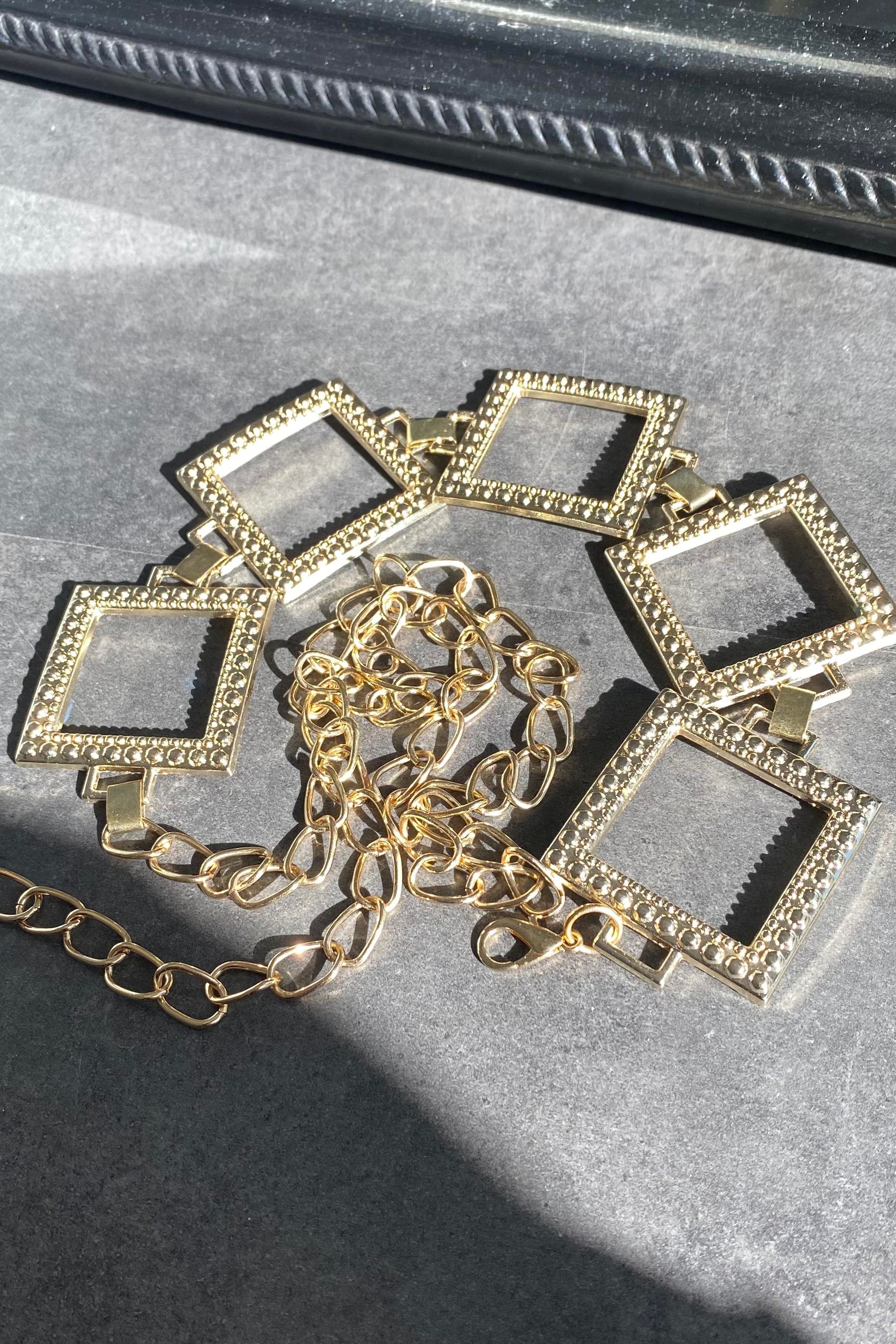 KARE ZİNCİRLİ KEMER/1751