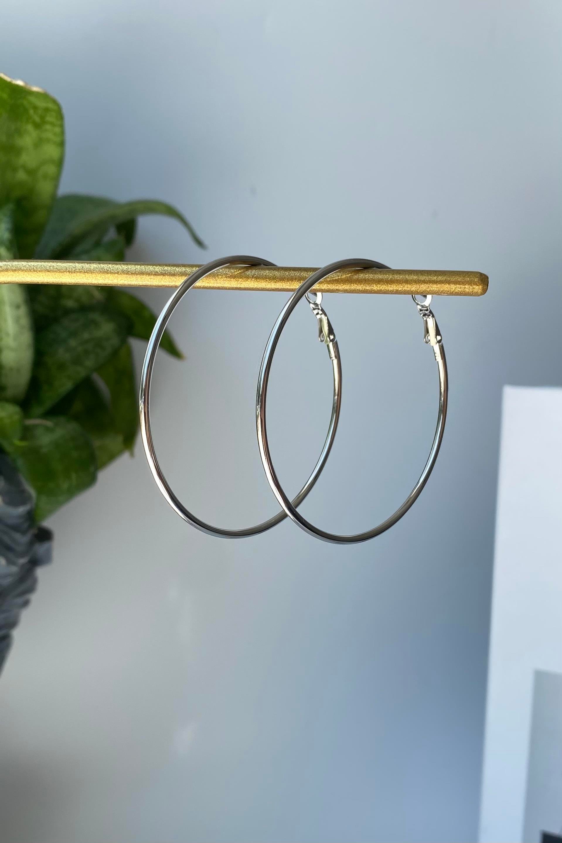 KLASİK HALKA KÜPE 6CM