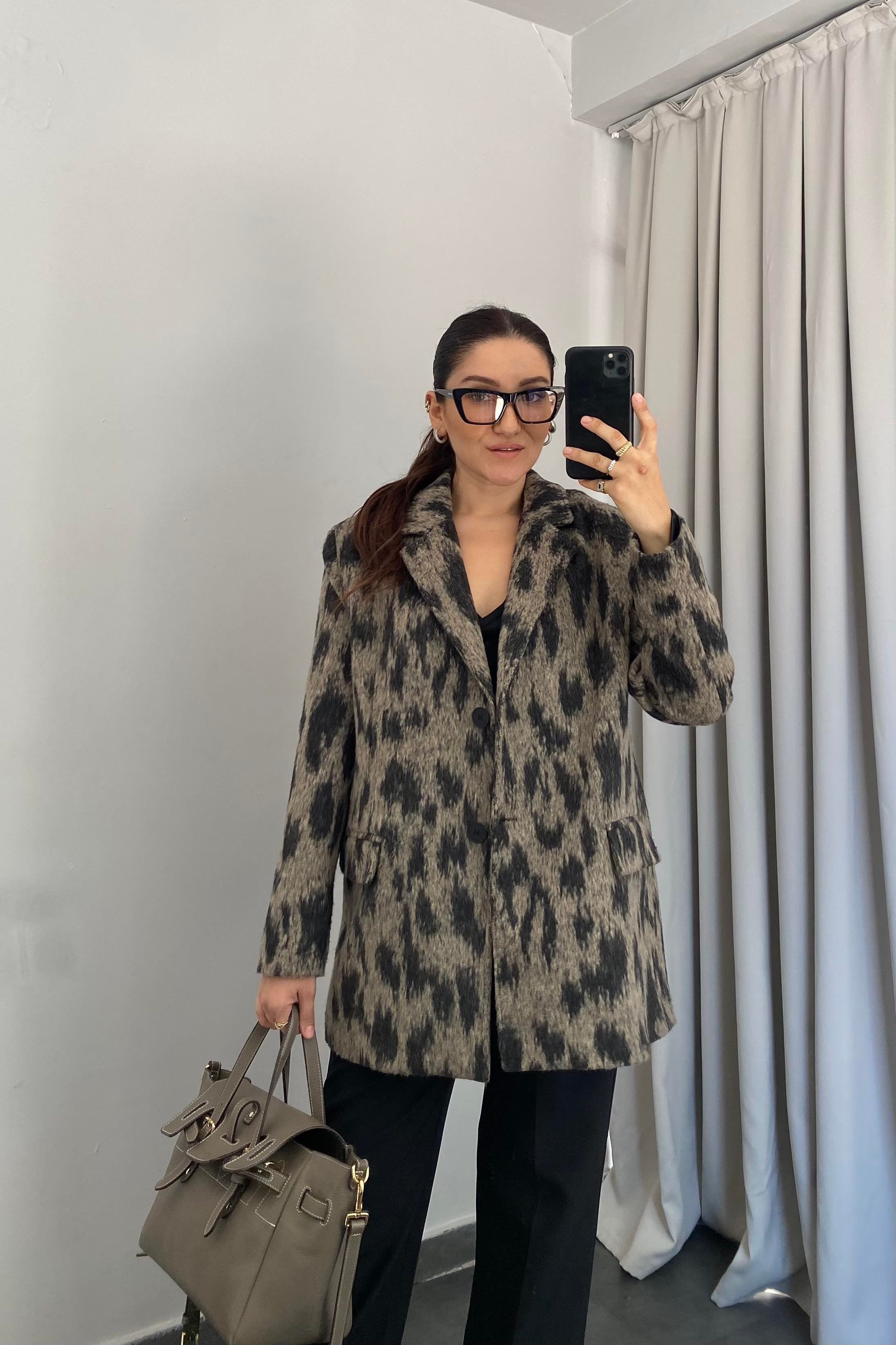 LEOPAR KASE CEKET / 0166