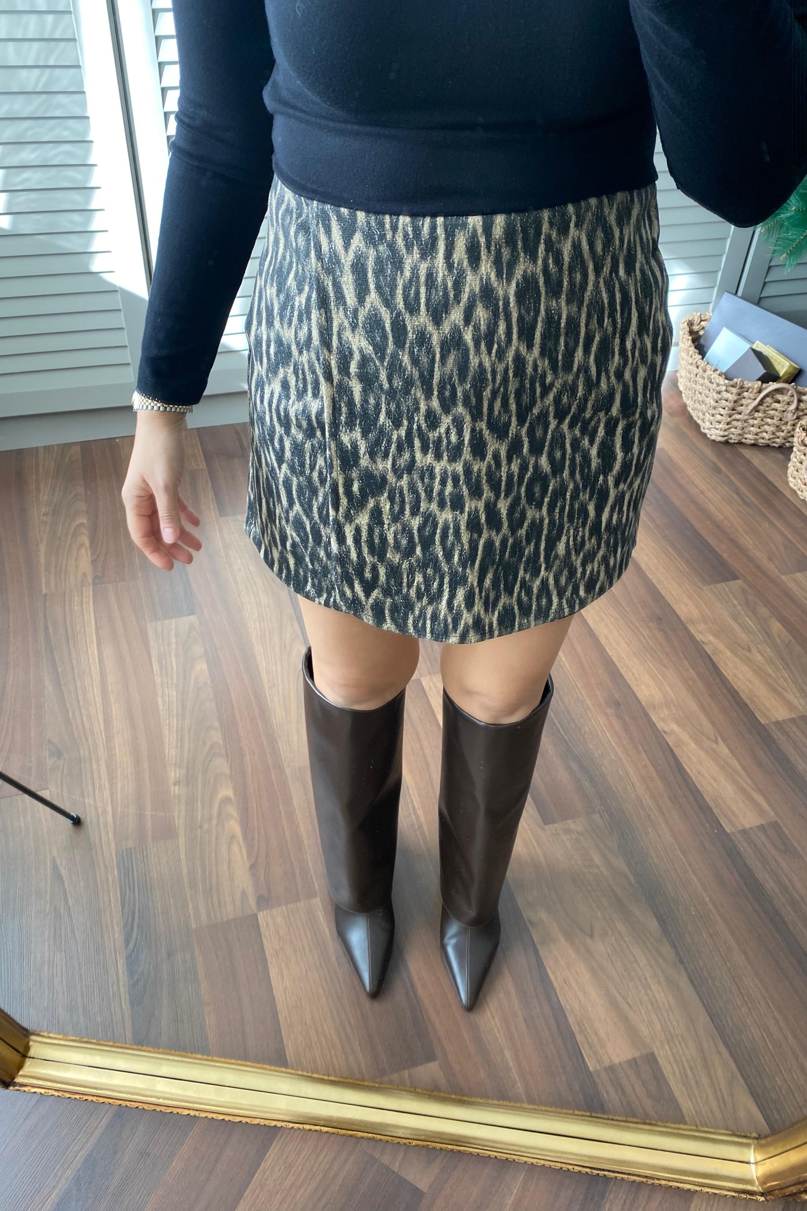 MASSİMO LEOPAR ETEK/40057