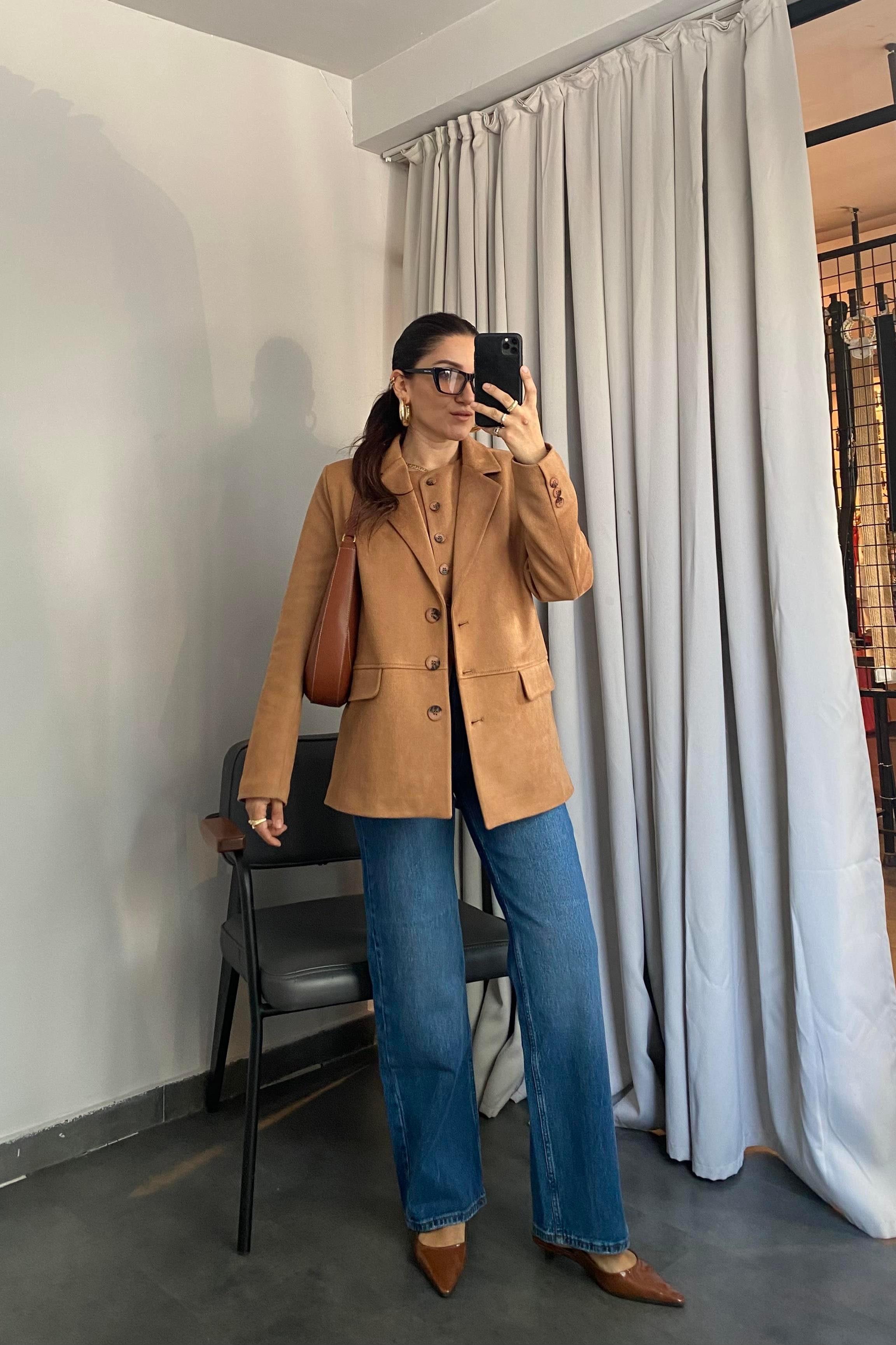 MASSİMO SÜET BLAZER CEKET