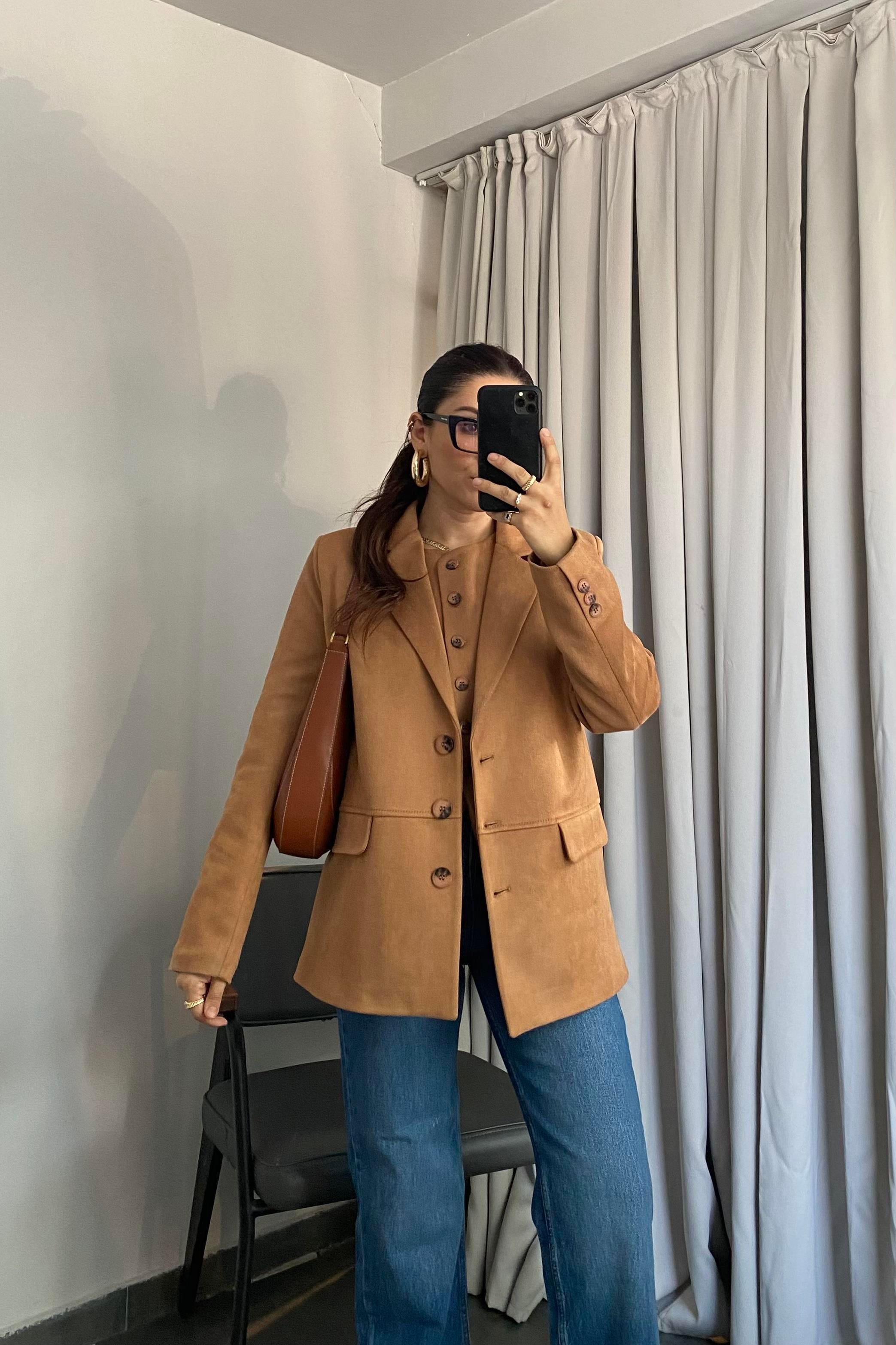 MASSİMO SÜET BLAZER CEKET