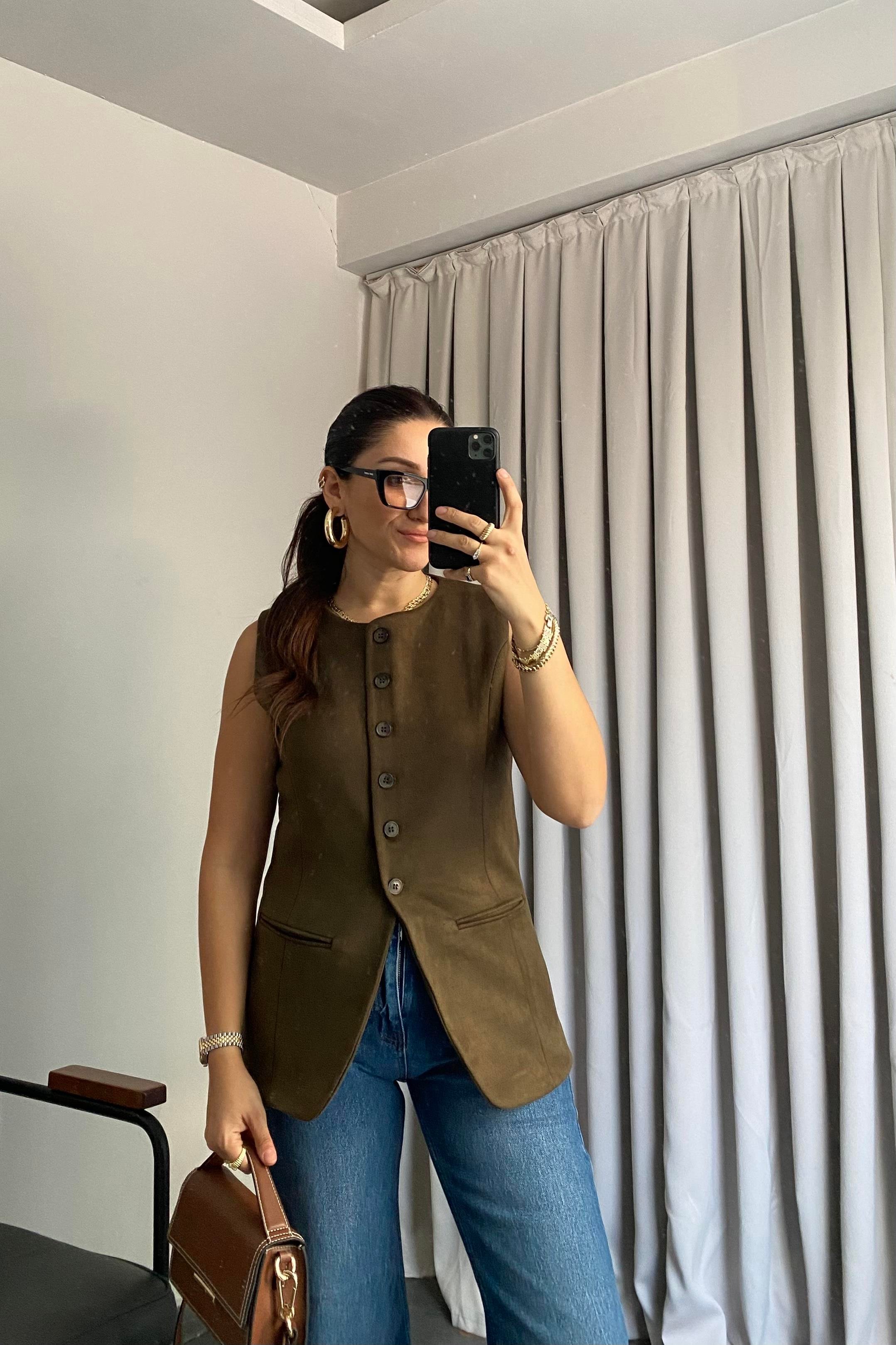 MASSİMO SÜET YELEK