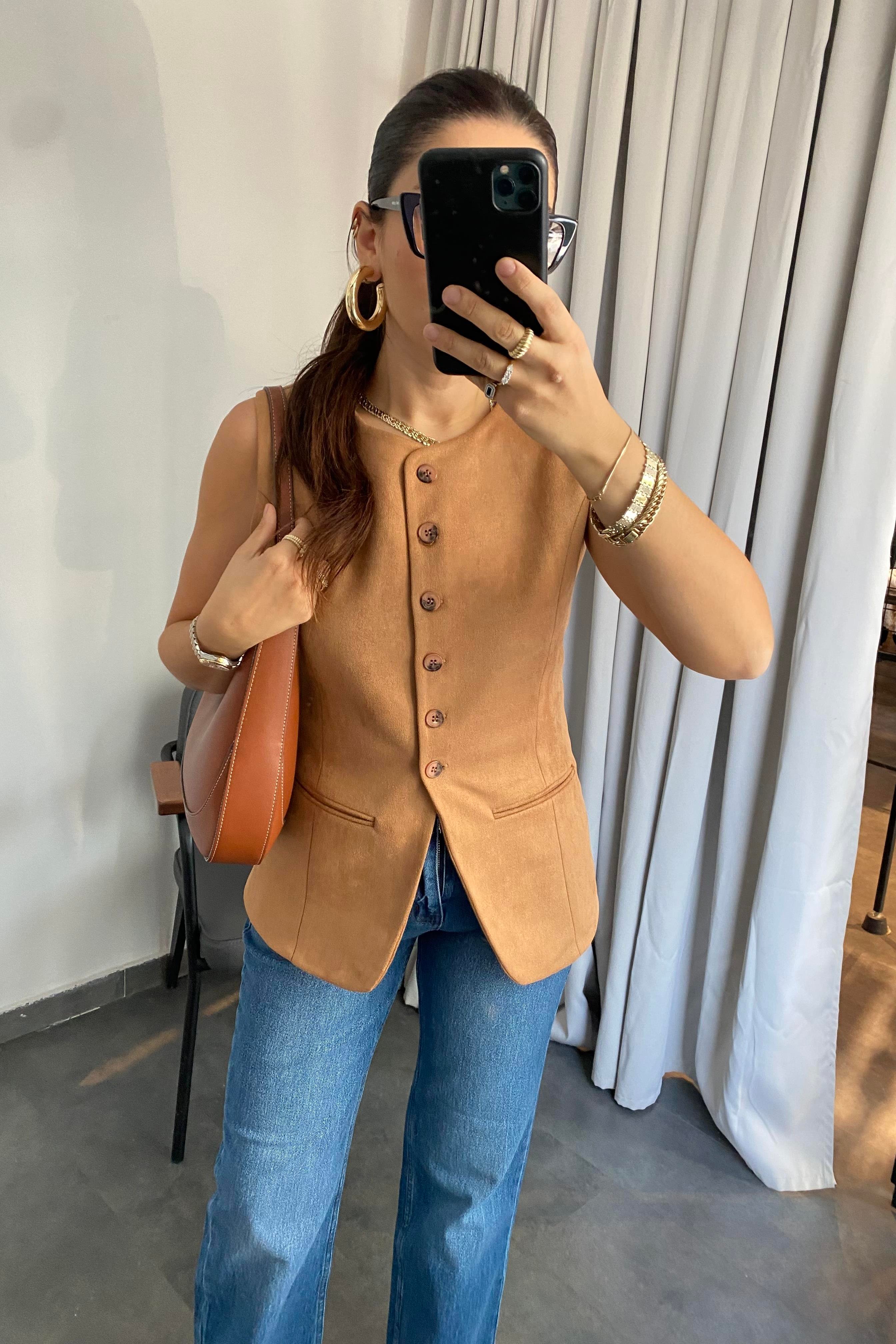 MASSİMO SÜET YELEK