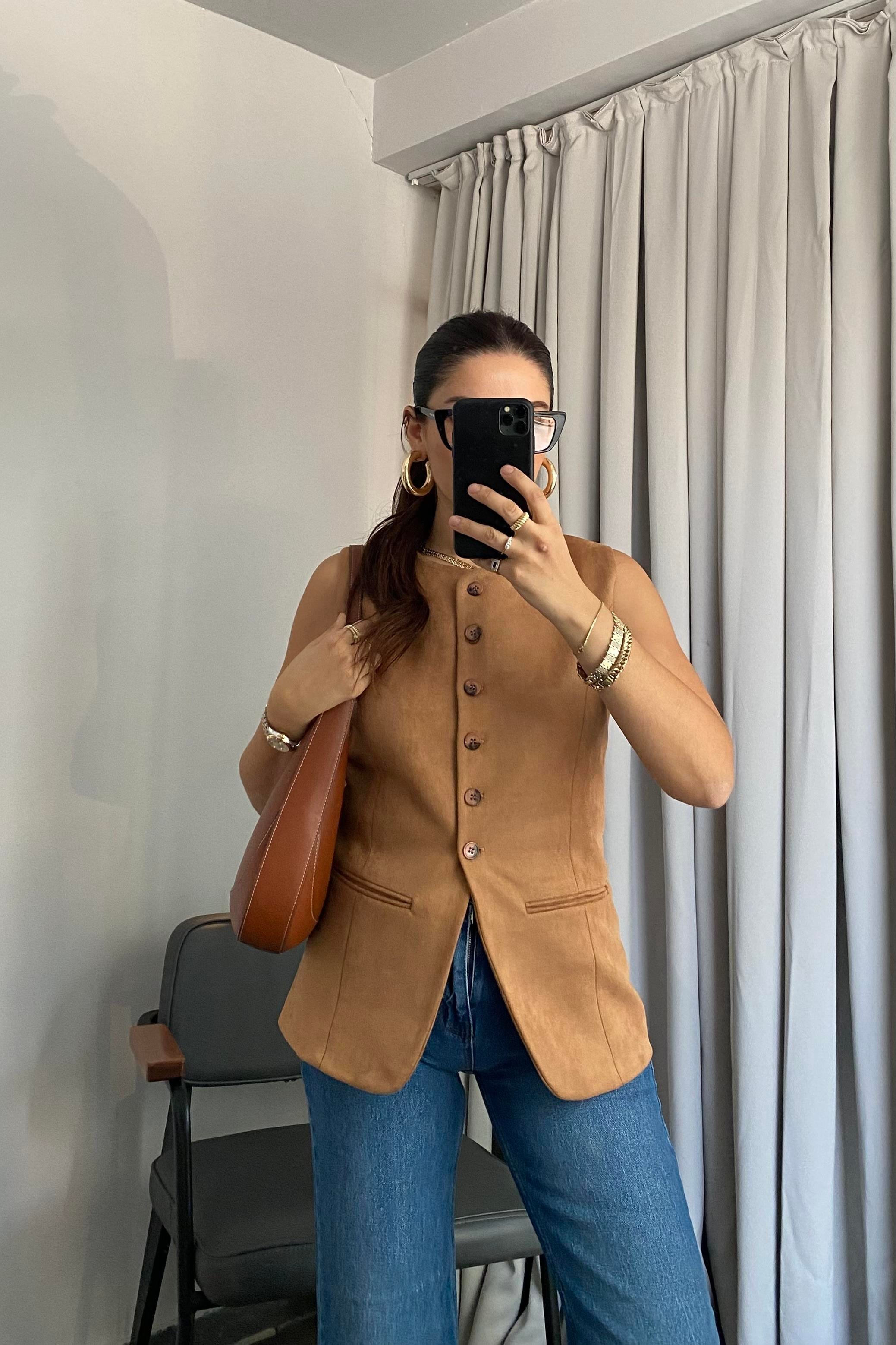 MASSİMO SÜET YELEK