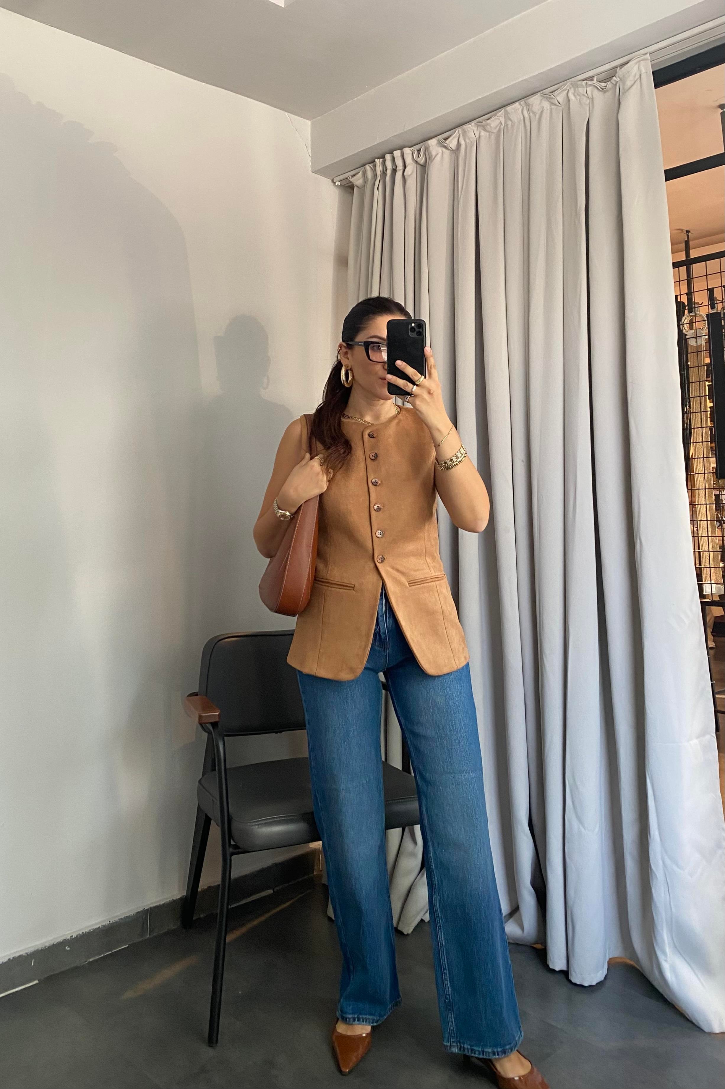 MASSİMO SÜET YELEK