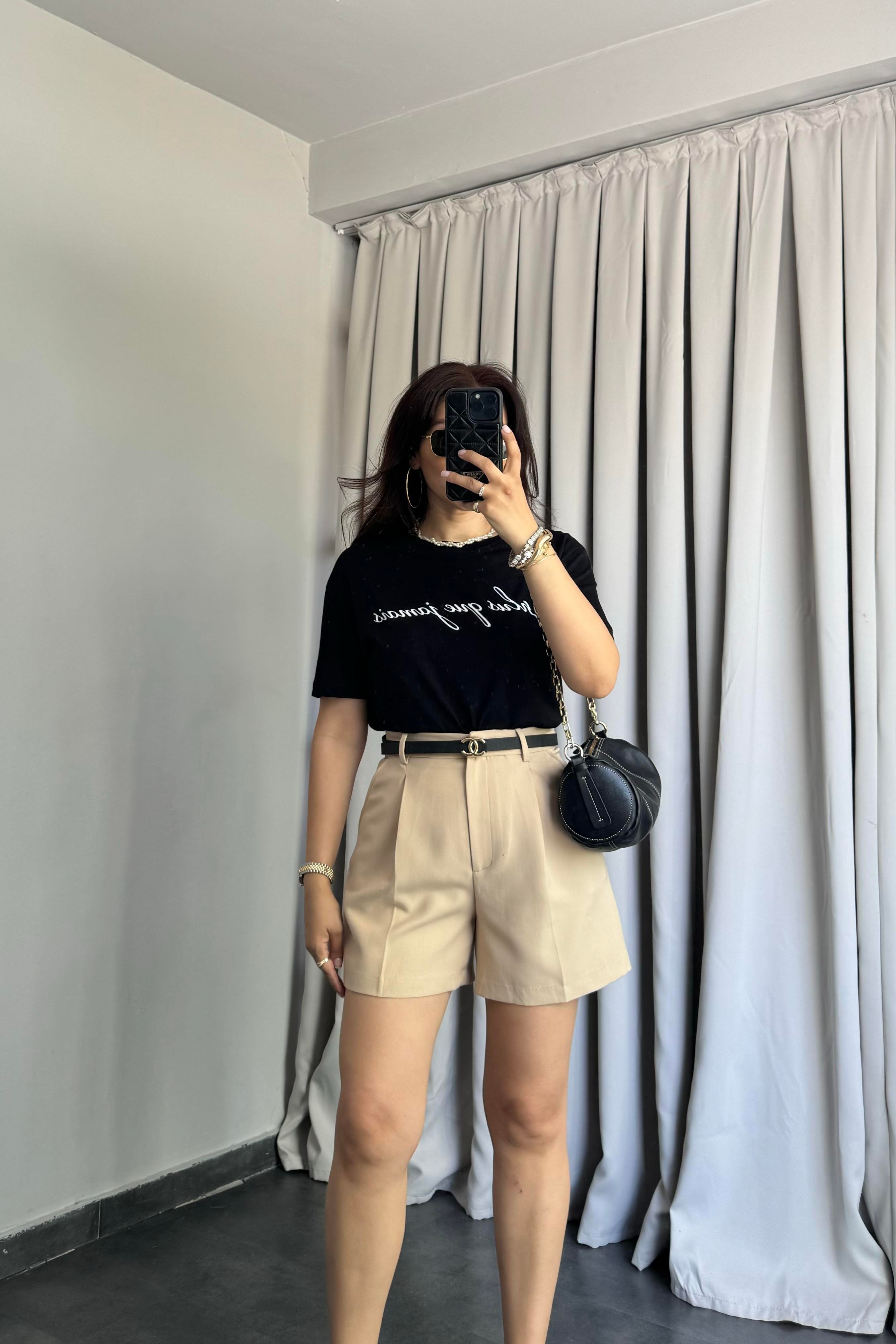 MD BASKILI BASİC T-ŞHİRT