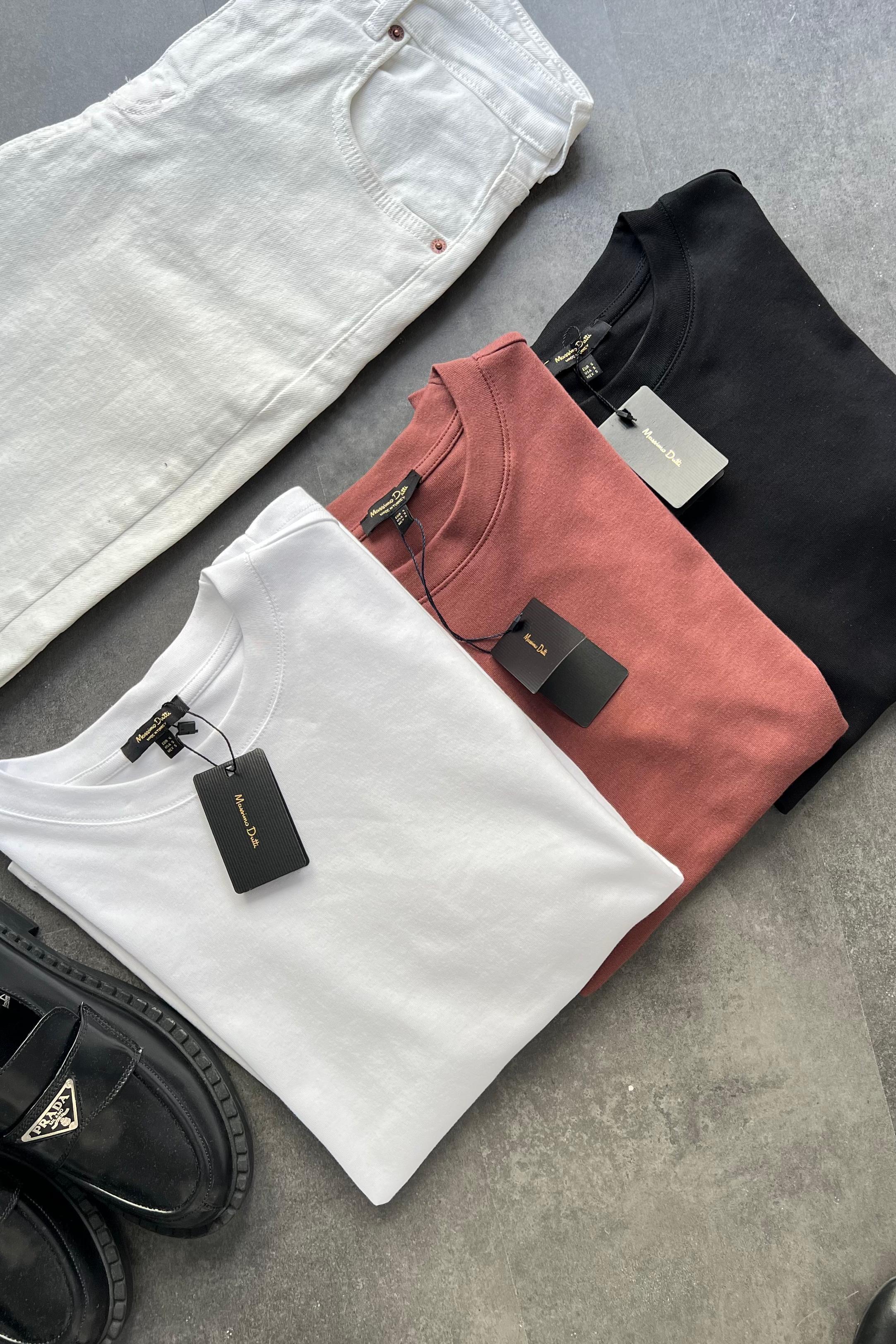 MD BİSİKLET YAKA BASIC T-SHIRT