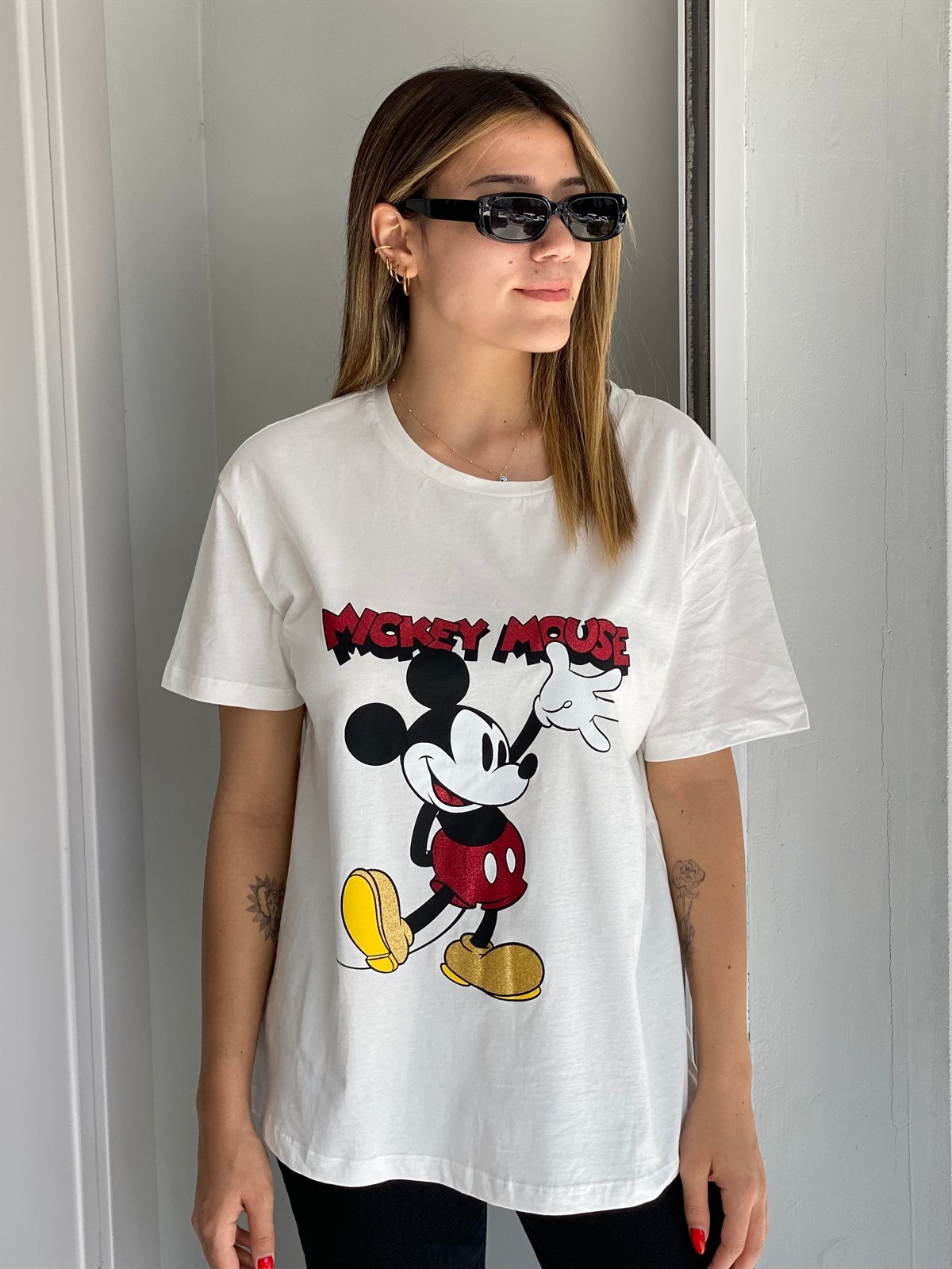MICKEY MOUSE BASKILI T-SHIRT