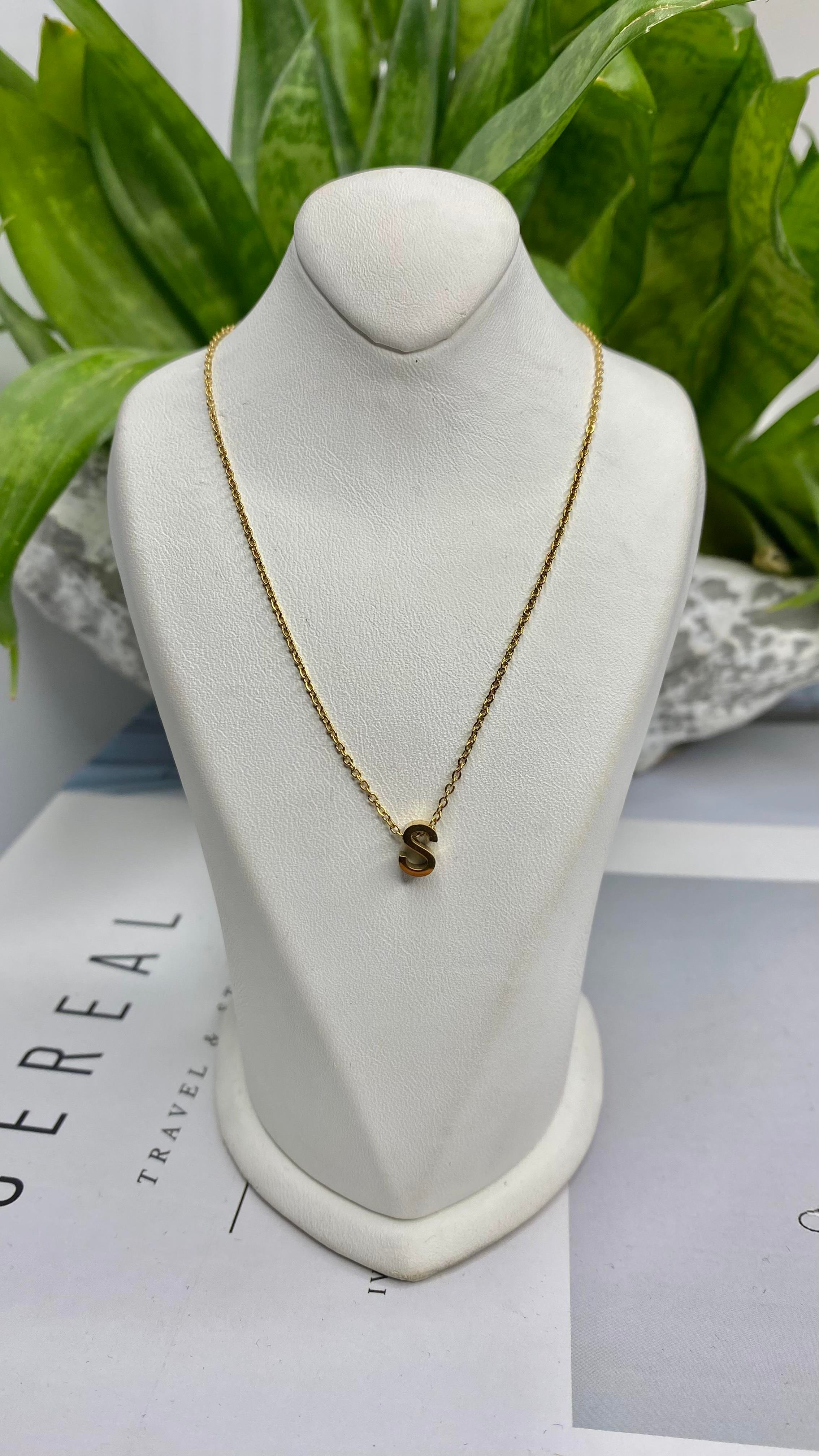 MİNİMAL HARF KOLYE S