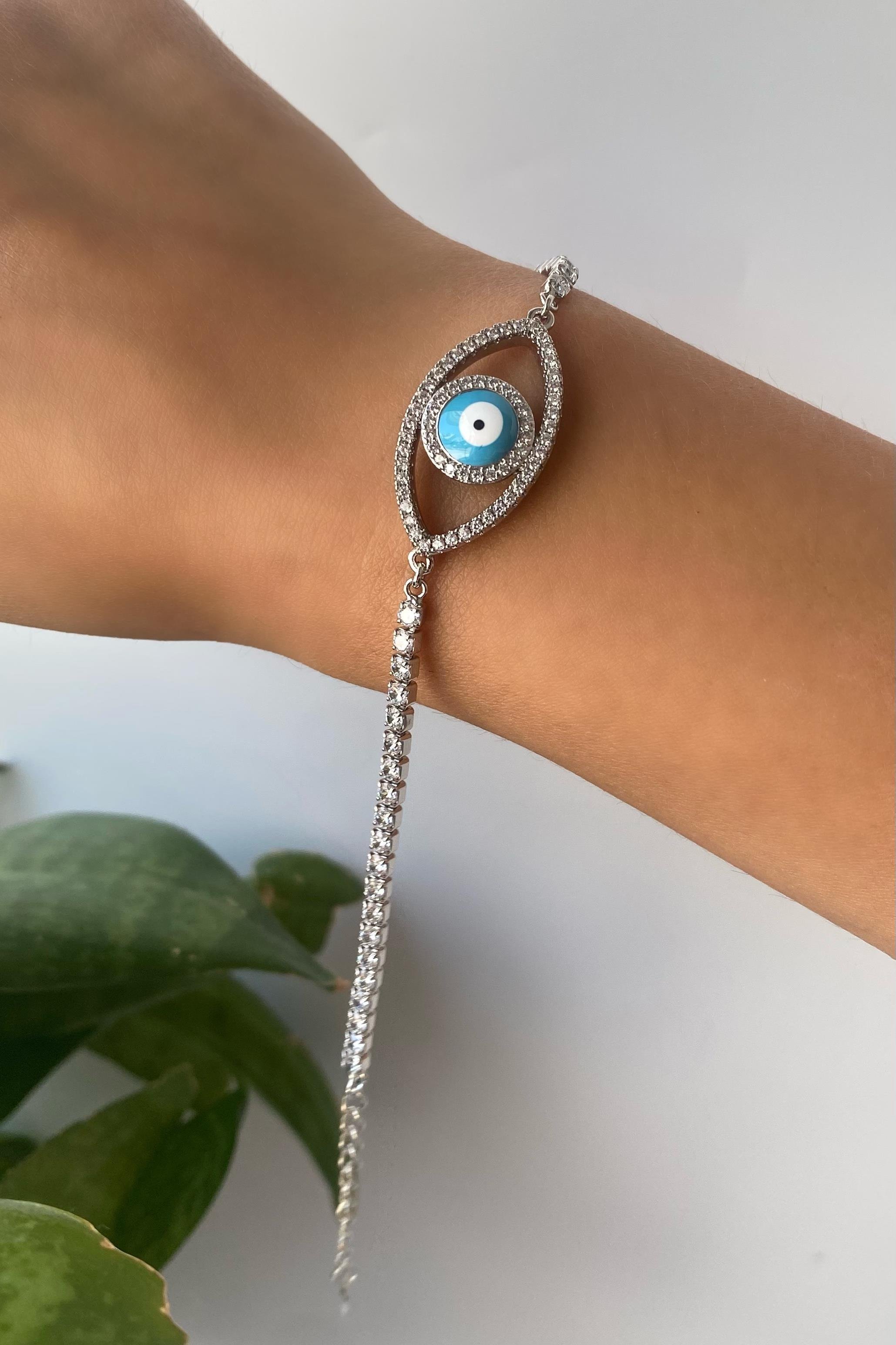 NAZAR GÖZLÜ SU YOLU BİLEZİK