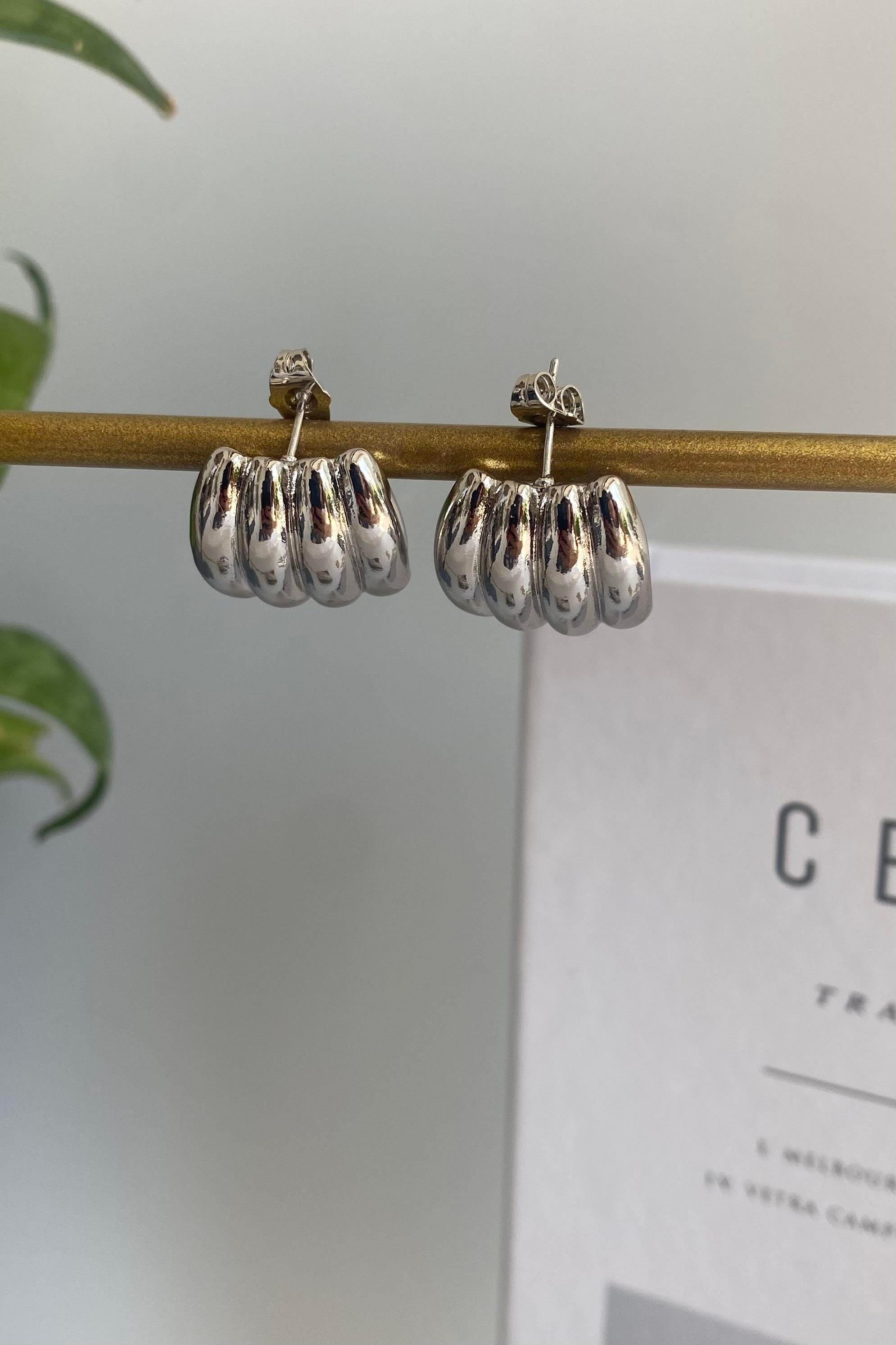 OLUKLU ÇİVİ KÜPE