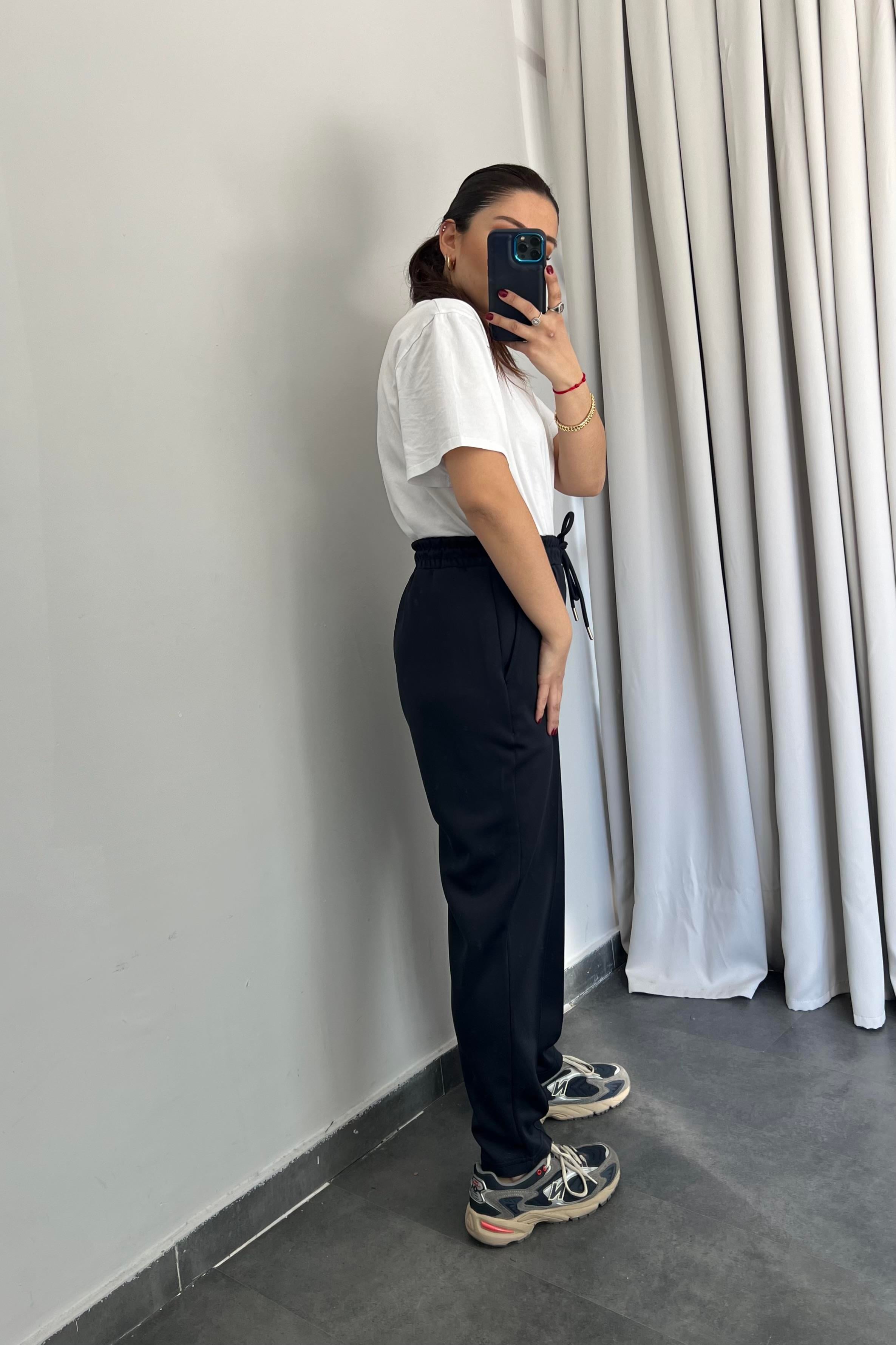 ÖNÜ DİKİŞLİ JOGGER PANTOLON