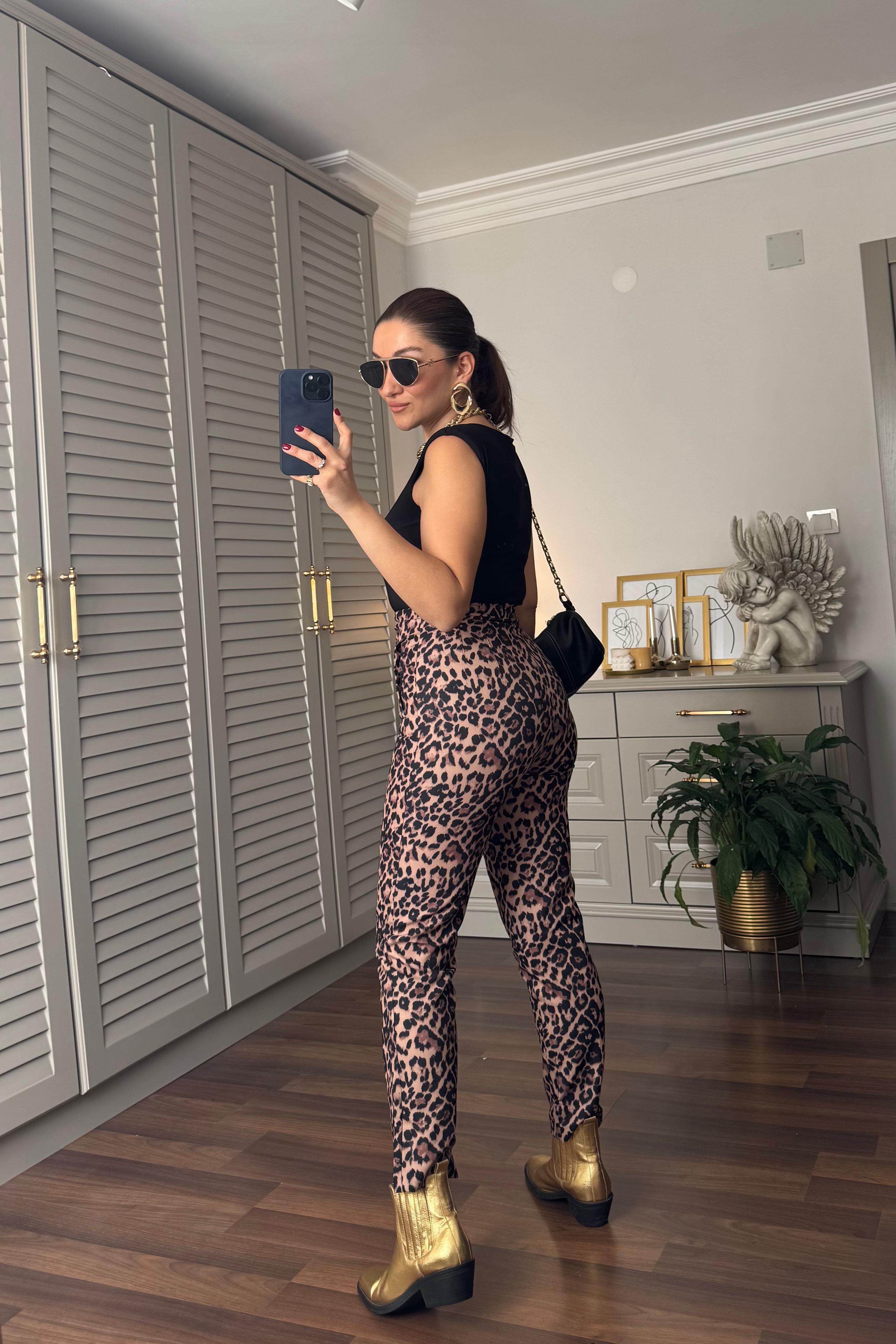 ÖNÜ PENSLİ HAVUÇ PANTOLON/1002