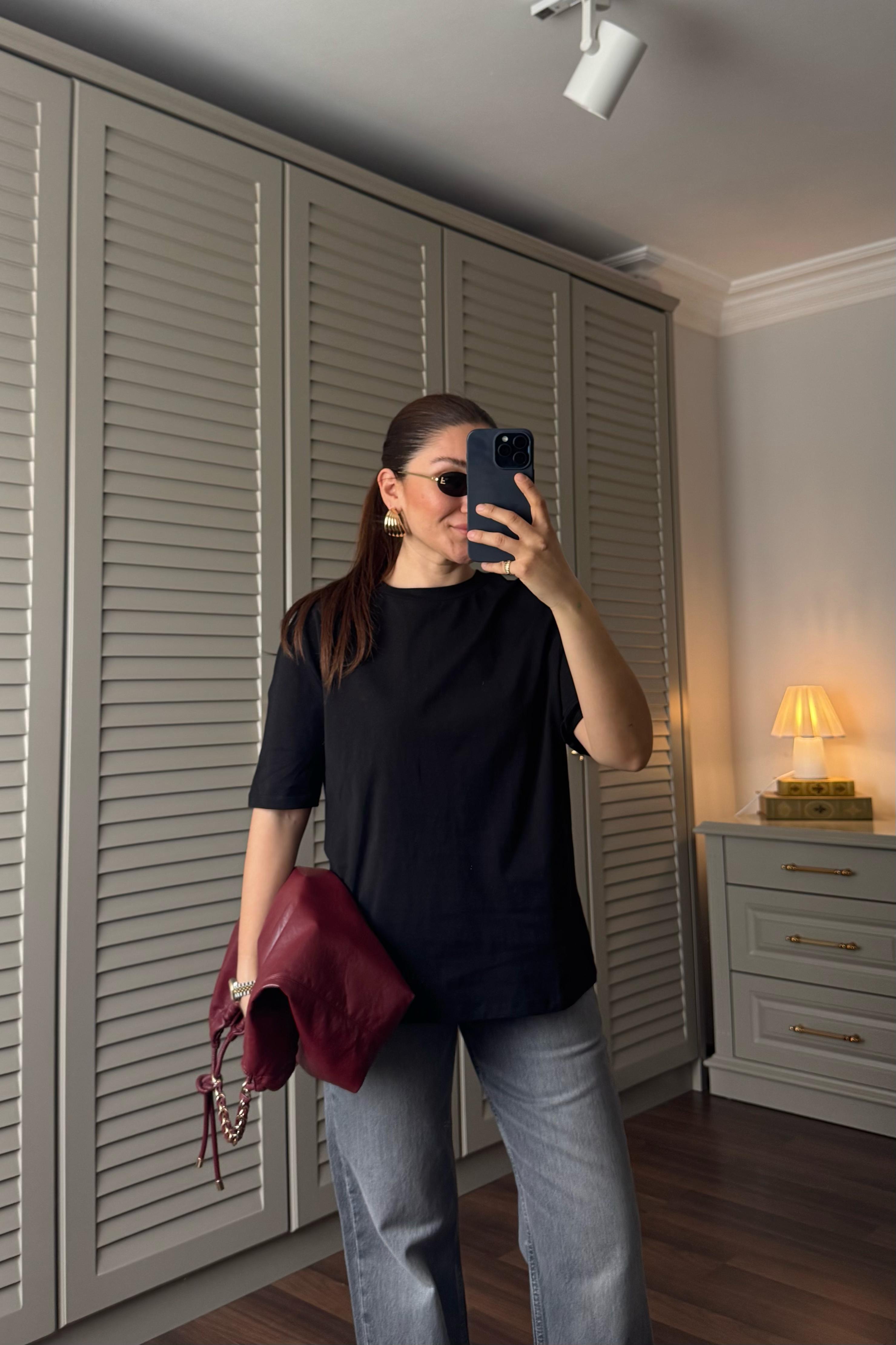 OVERSİZE BASİC T-SHİRT/16059