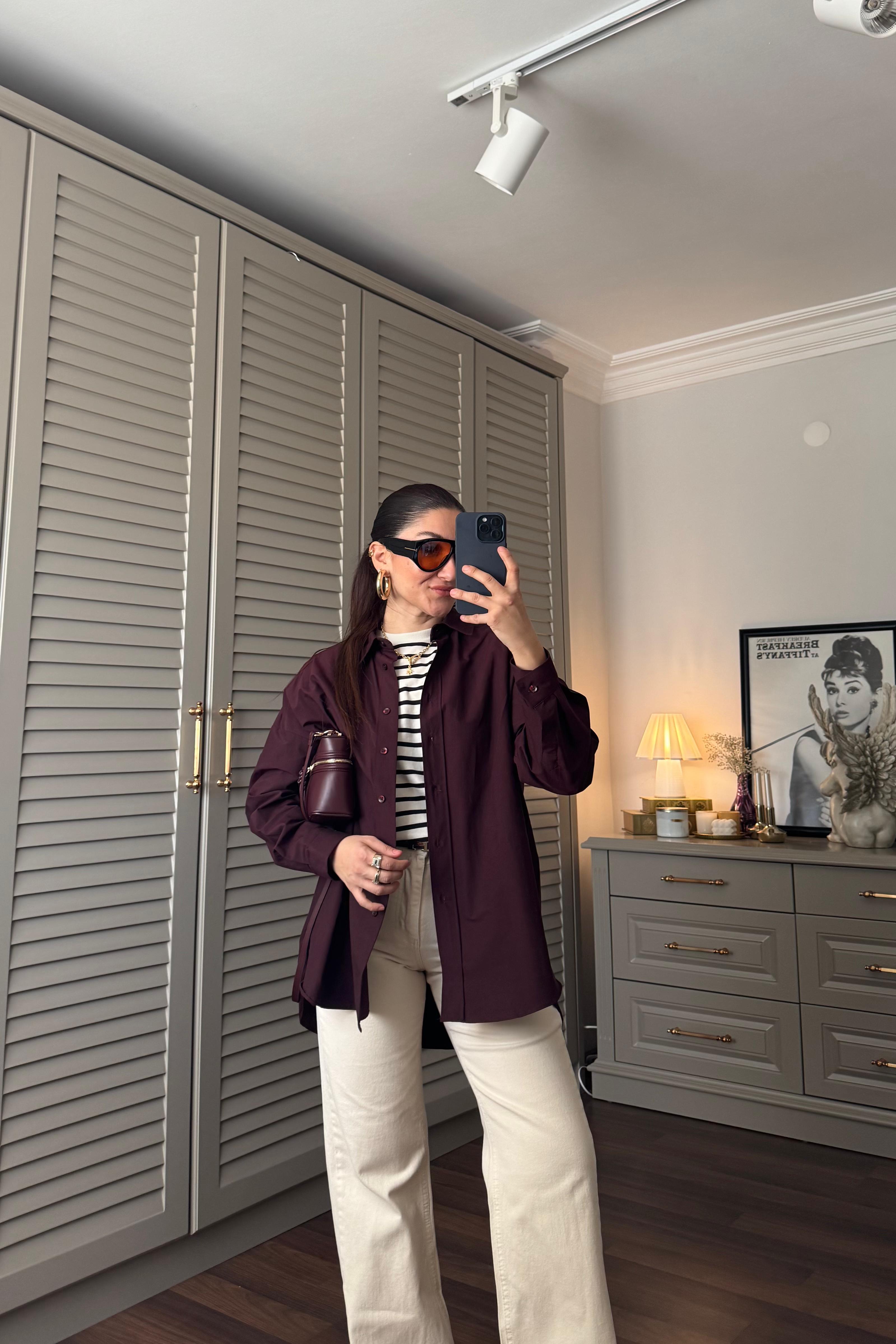 OVERSIZE POPLİN GÖMLEK/4943