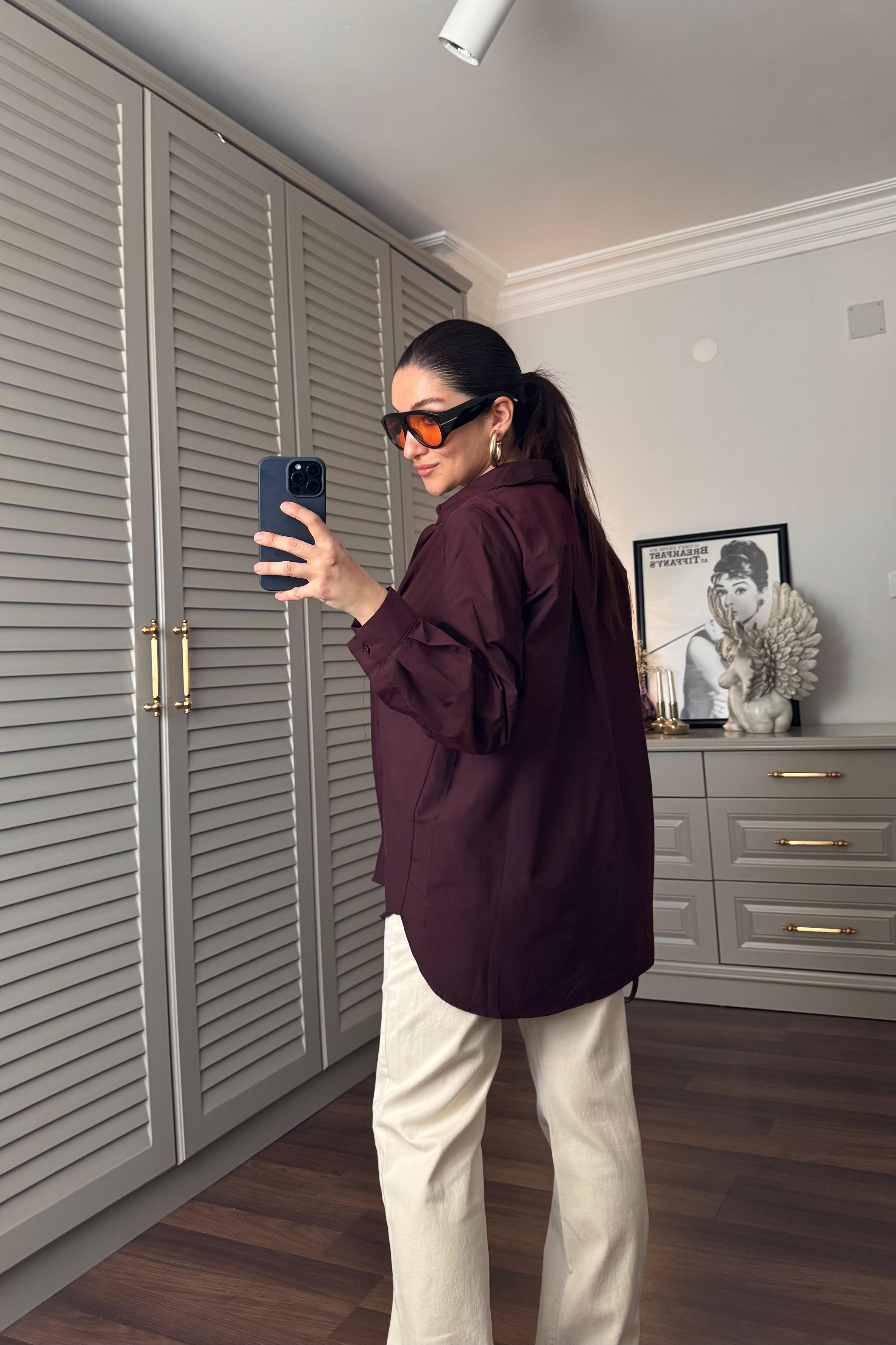 OVERSIZE POPLİN GÖMLEK/4943