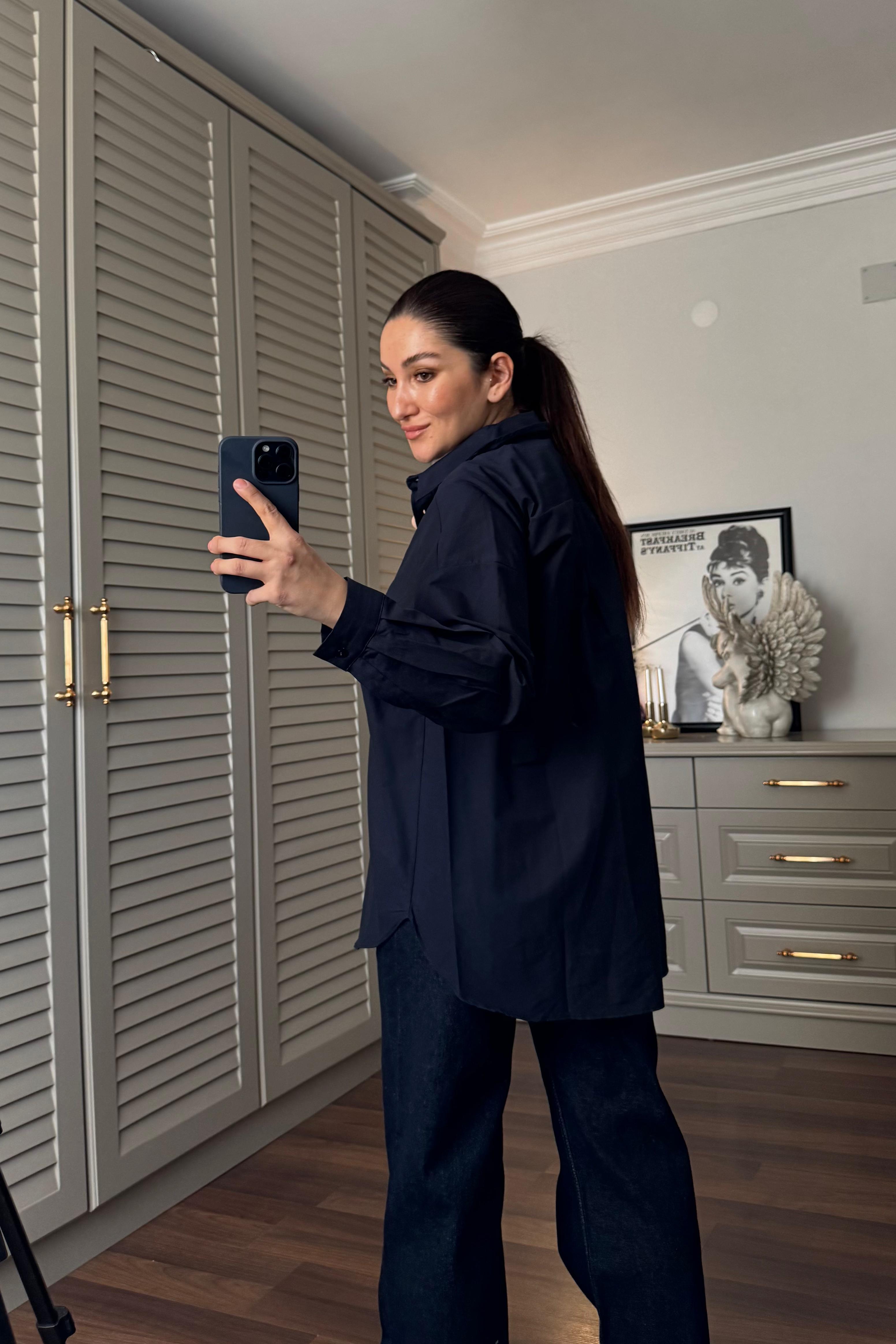 OVERSIZE POPLİN GÖMLEK/4943