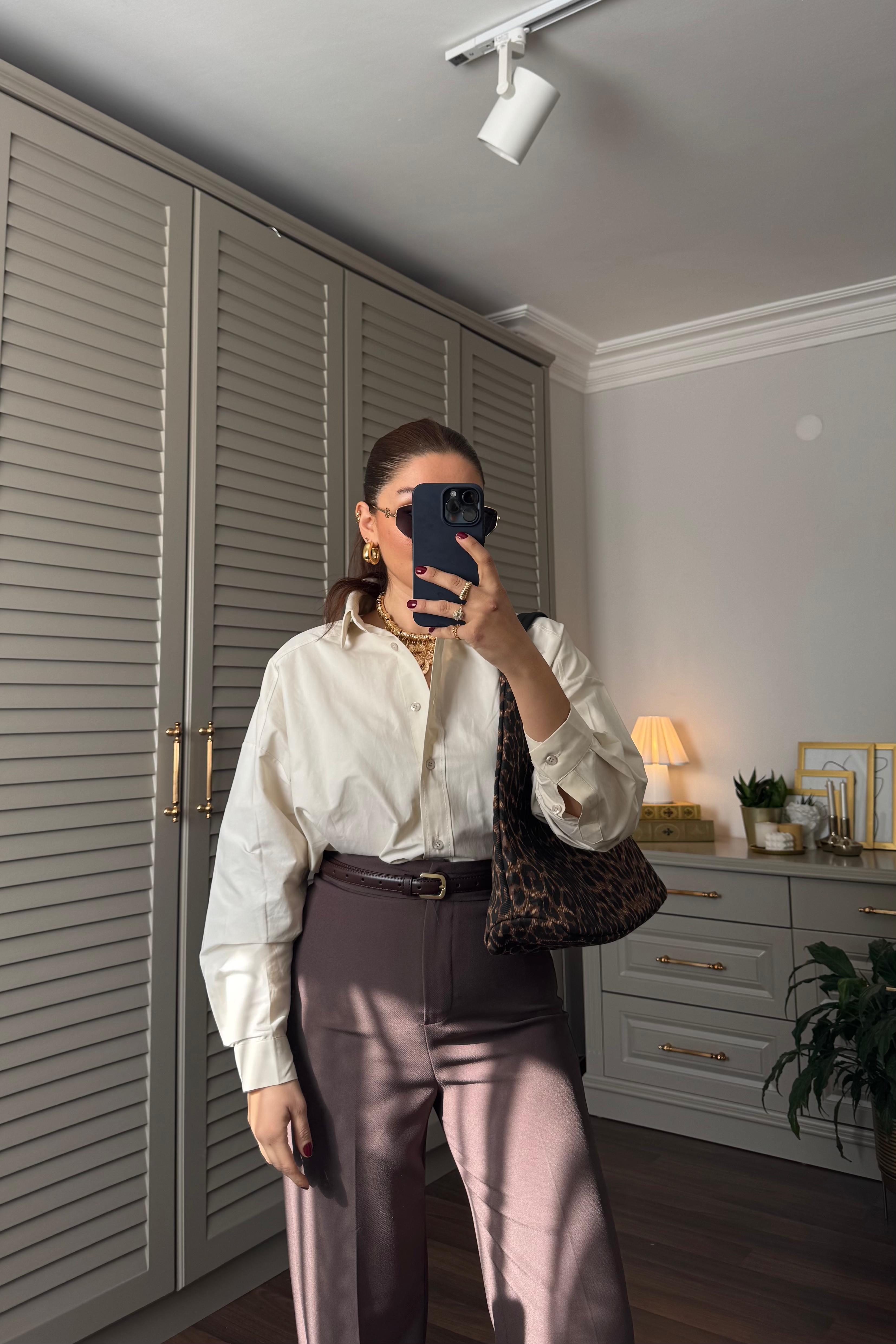 OVERSIZE POPLİN GÖMLEK/4943