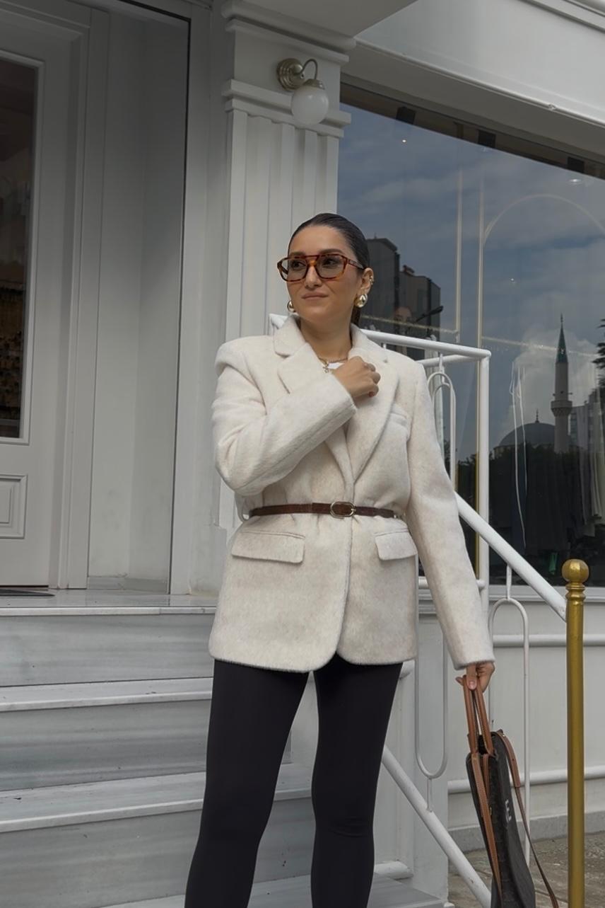 PELUŞLU BLAZER CEKET/9490