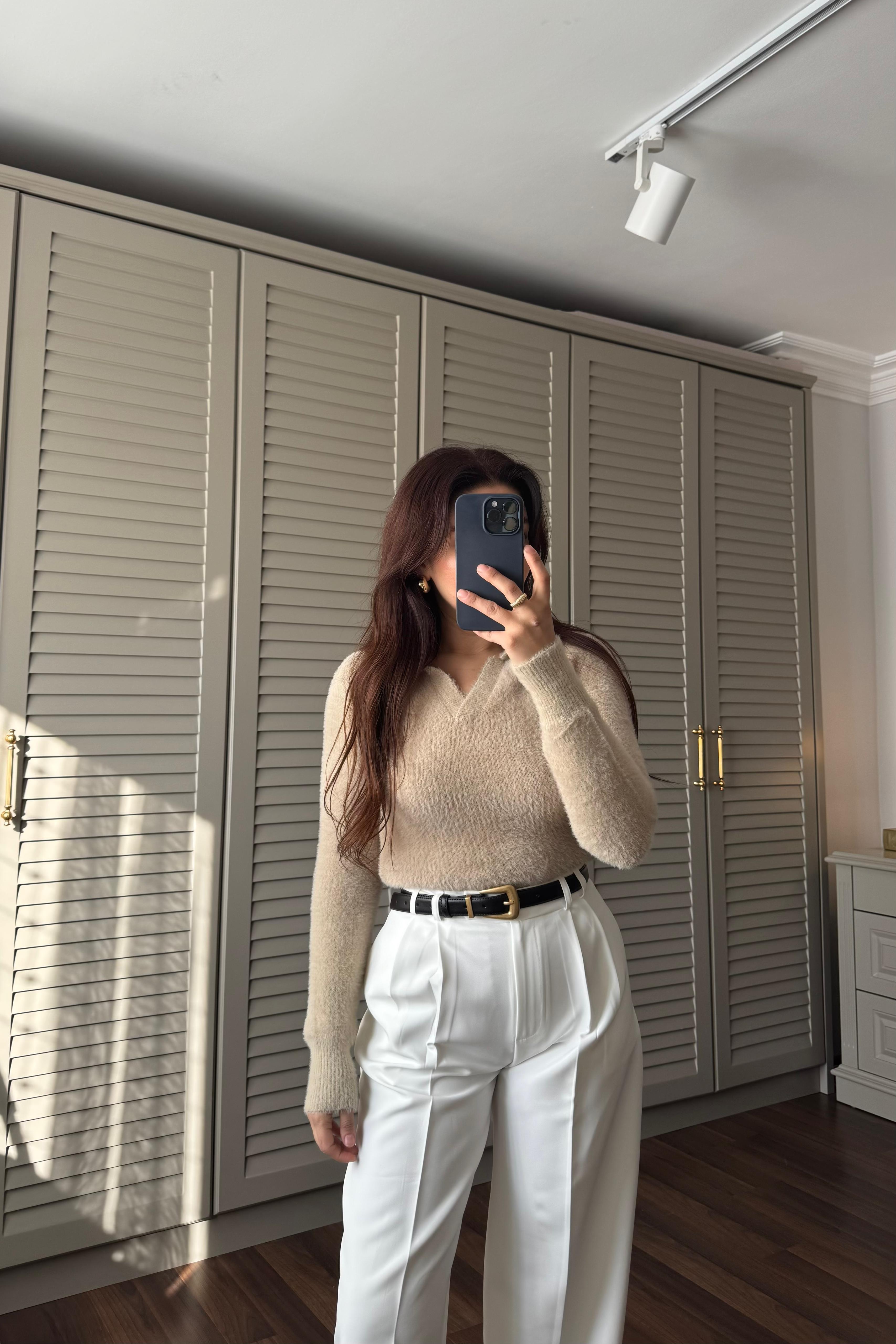 POLO YAKA CROP KAZAK/4133